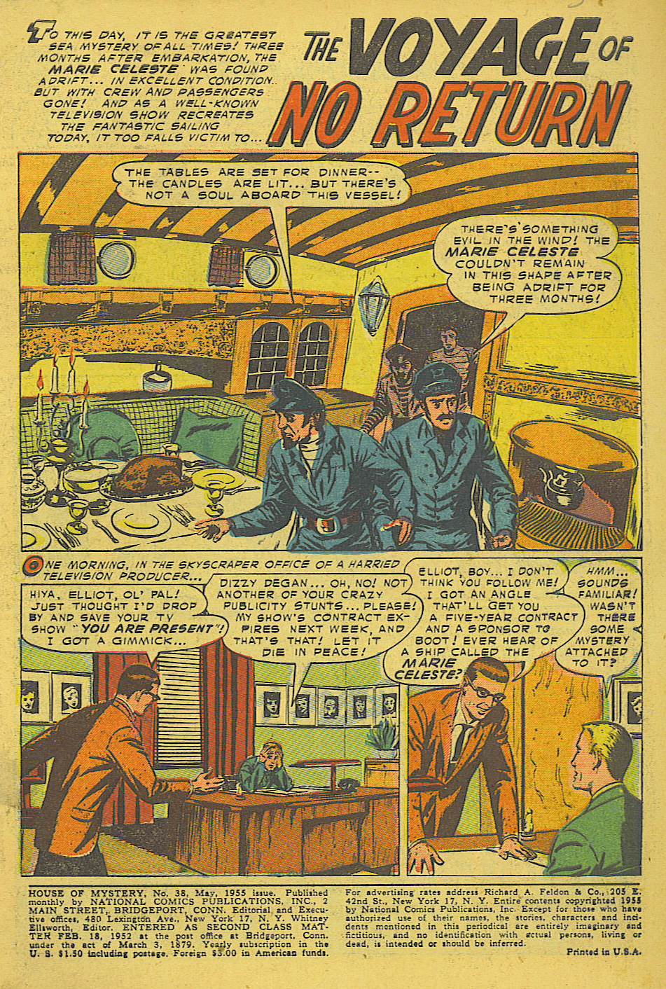 Read online House of Mystery (1951) comic -  Issue #38 - 3
