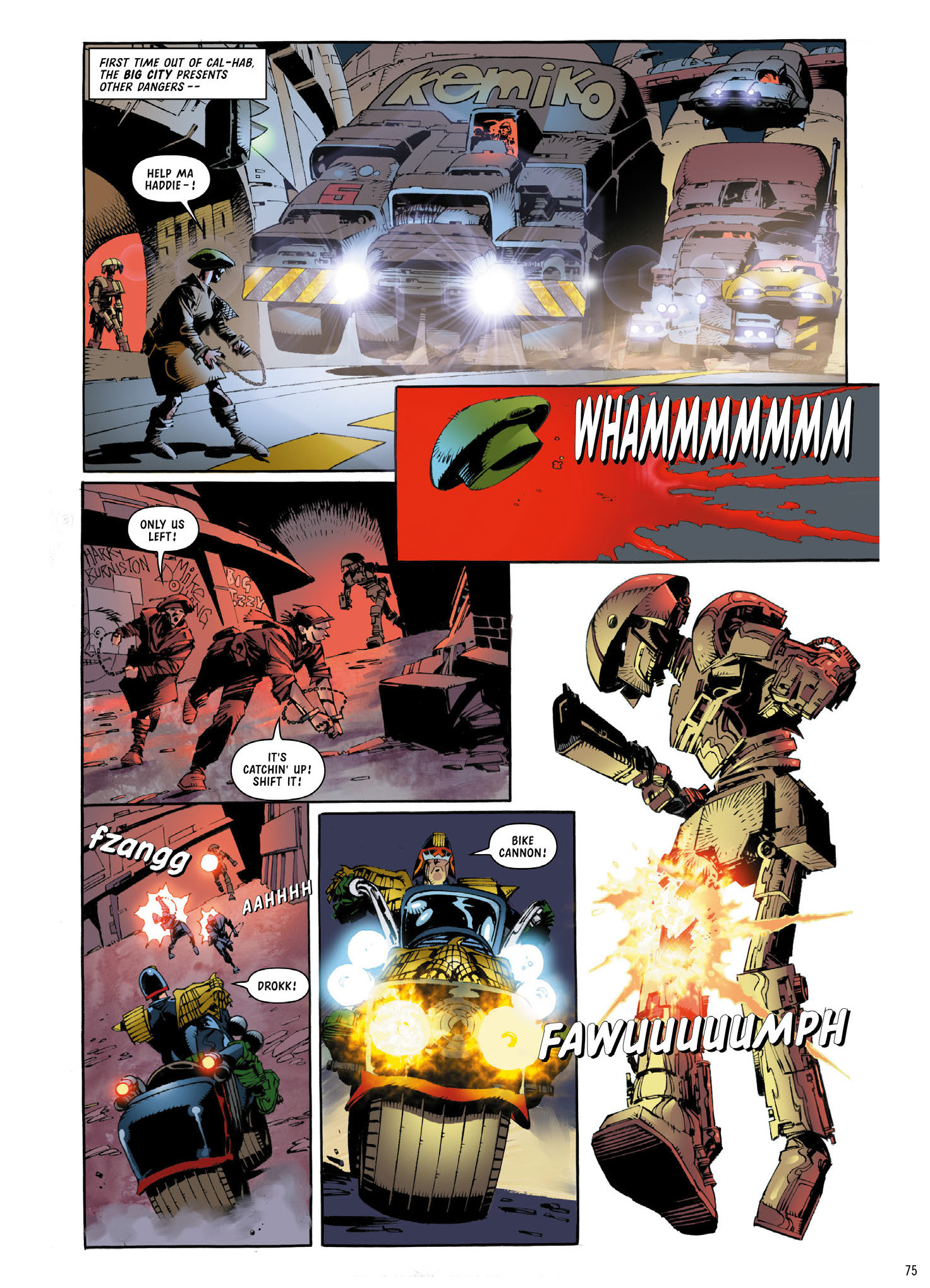 Read online Judge Dredd: The Complete Case Files comic -  Issue # TPB 33 (Part 1) - 77