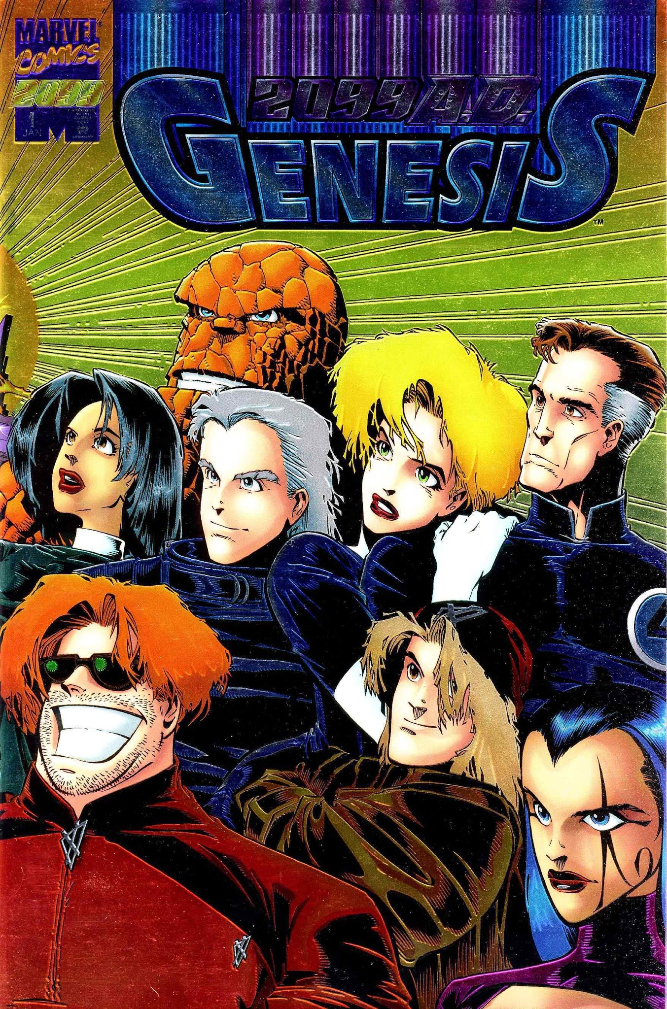 Read online 2099 A.D. Genesis comic -  Issue # Full - 1