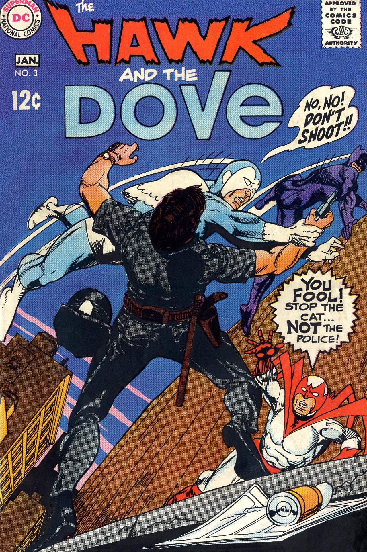 Read online The Hawk and the Dove comic -  Issue #3 - 1