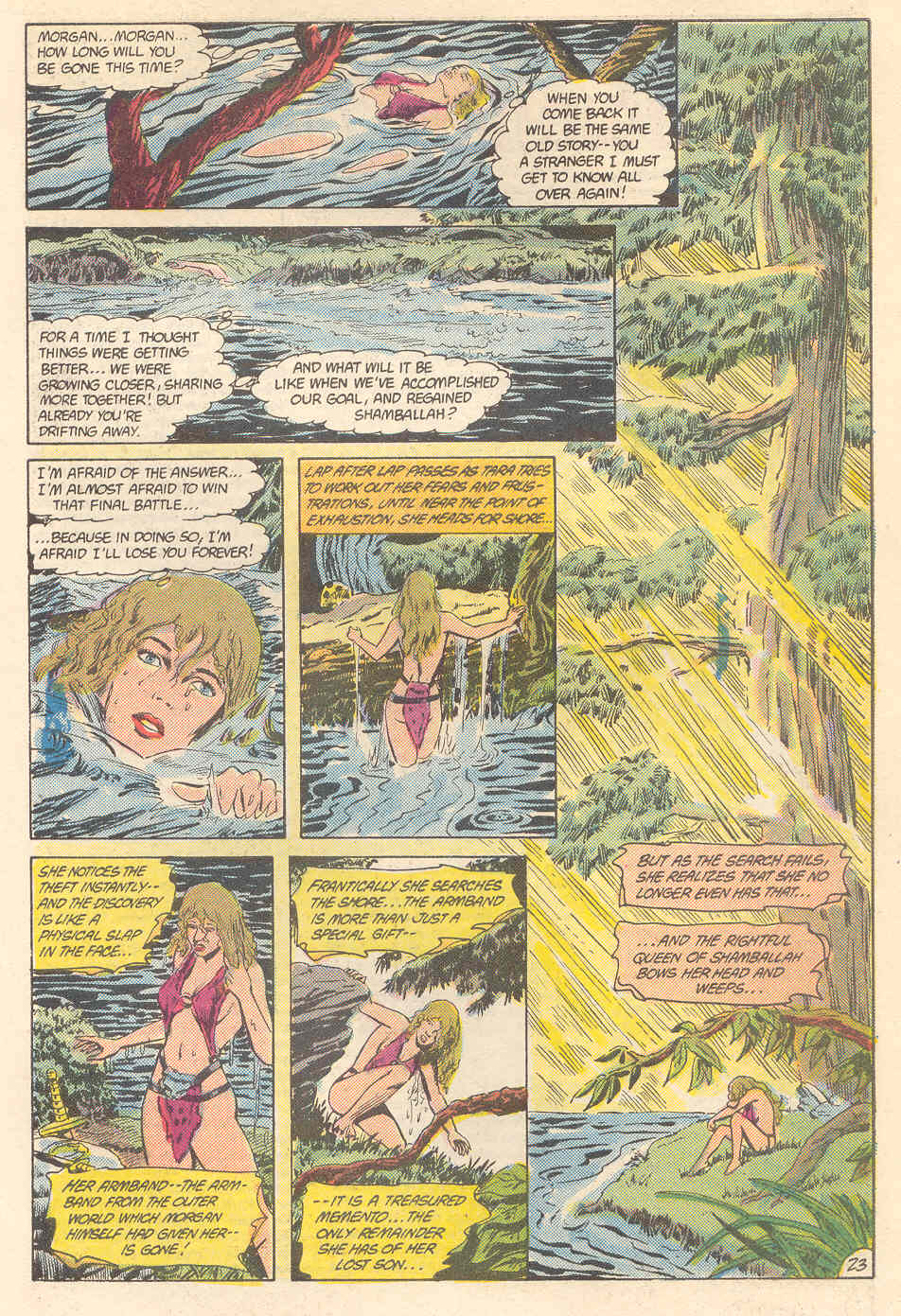 Read online Warlord (1976) comic -  Issue #93 - 23