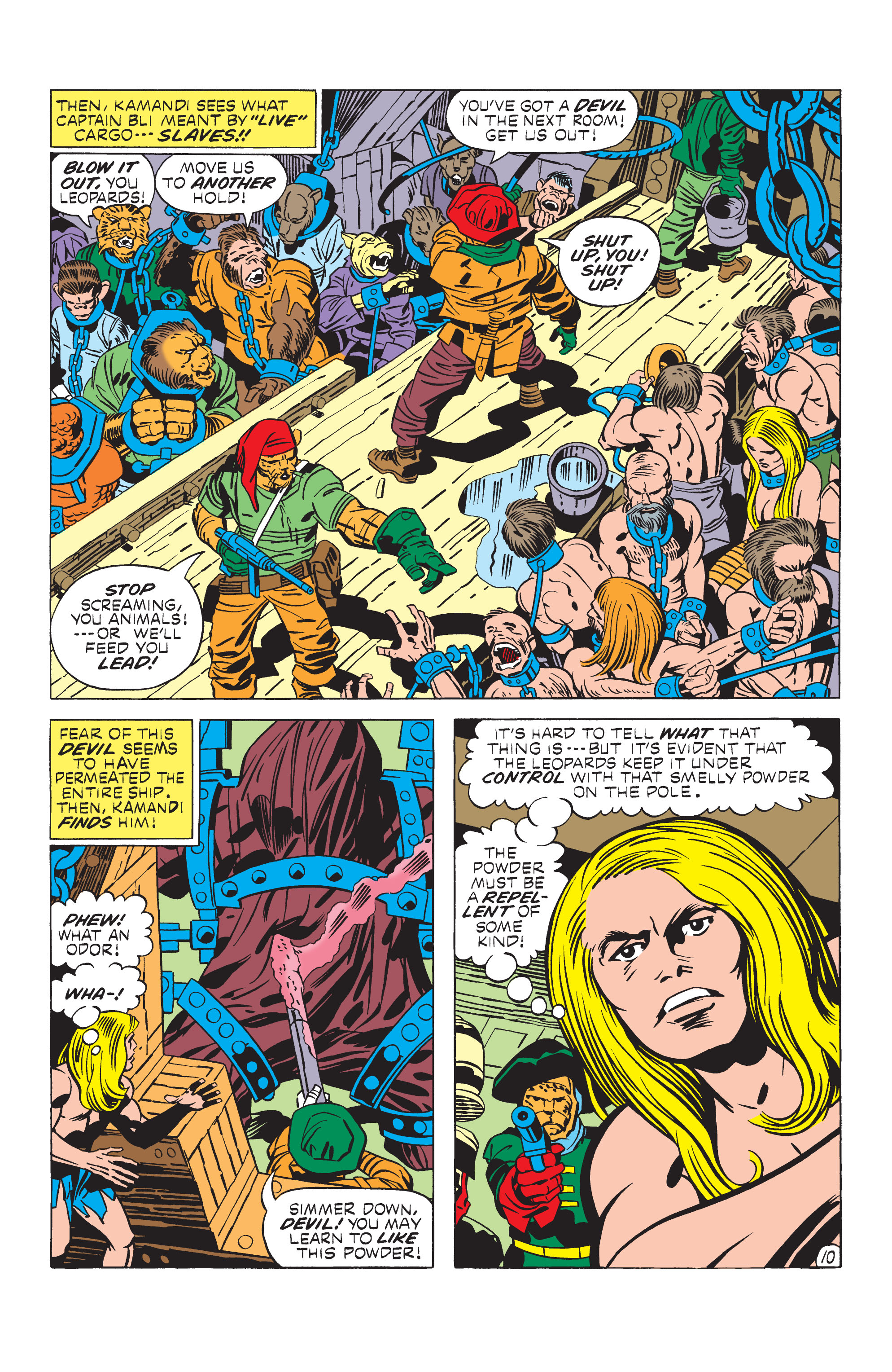 Read online Kamandi, The Last Boy On Earth comic -  Issue #11 - 10