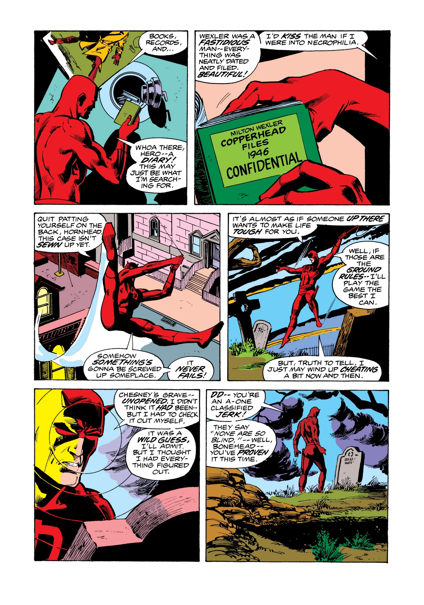 Read online Marvel Masterworks: Daredevil comic -  Issue # TPB 12 (Part 2) - 18