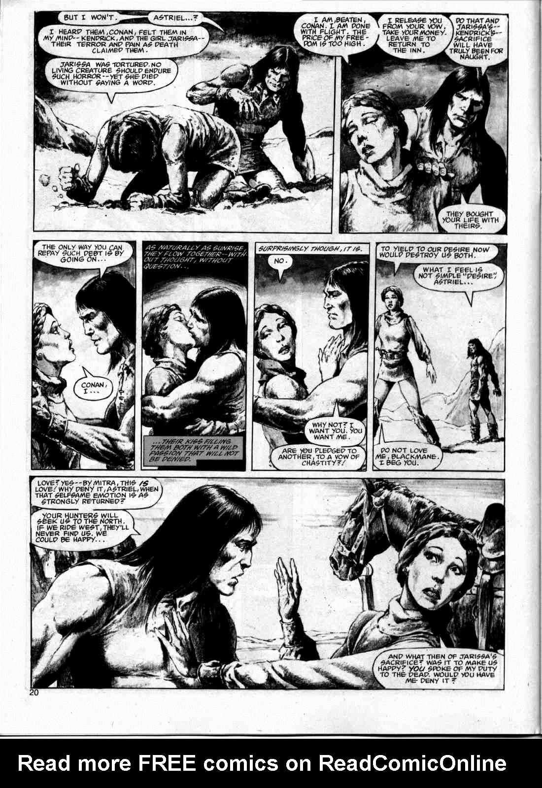 Read online The Savage Sword Of Conan comic -  Issue #74 - 19