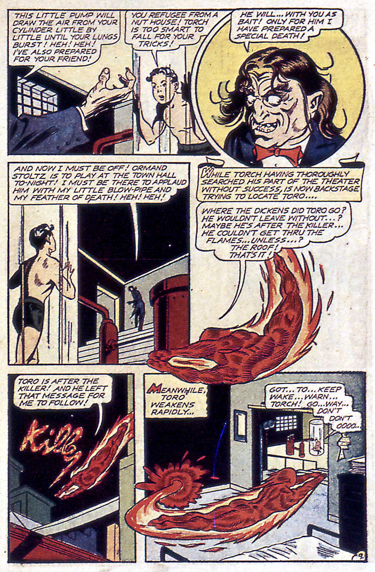 Read online The Human Torch (1940) comic -  Issue #18 - 12