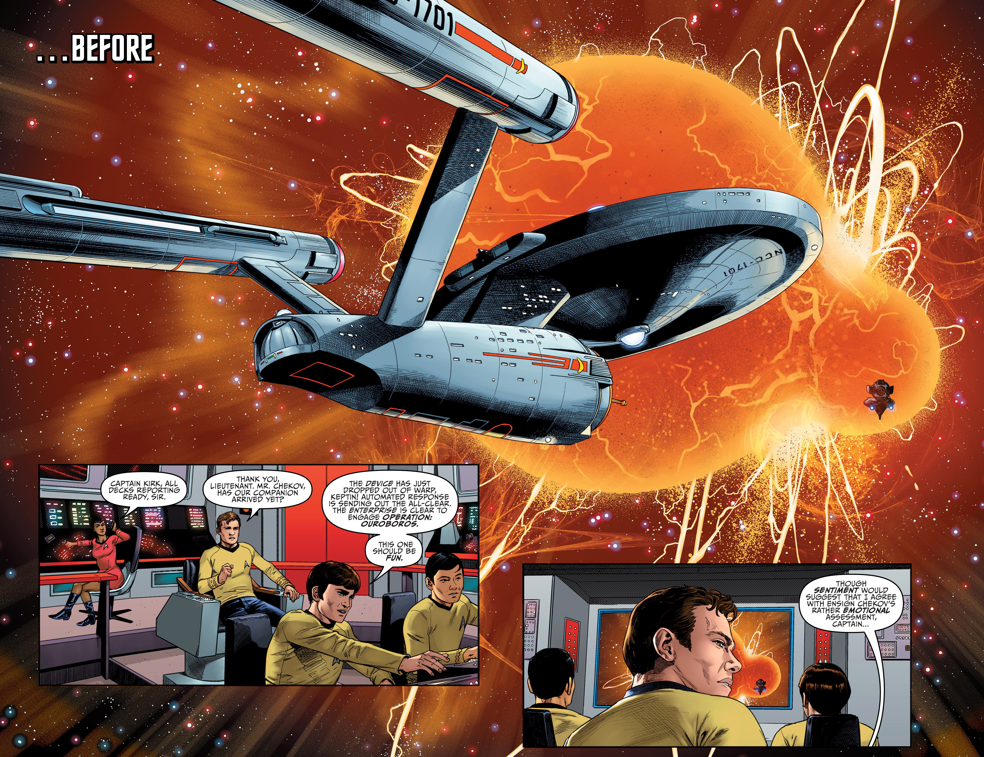 Read online Star Trek: Year Five comic -  Issue #1 - 4