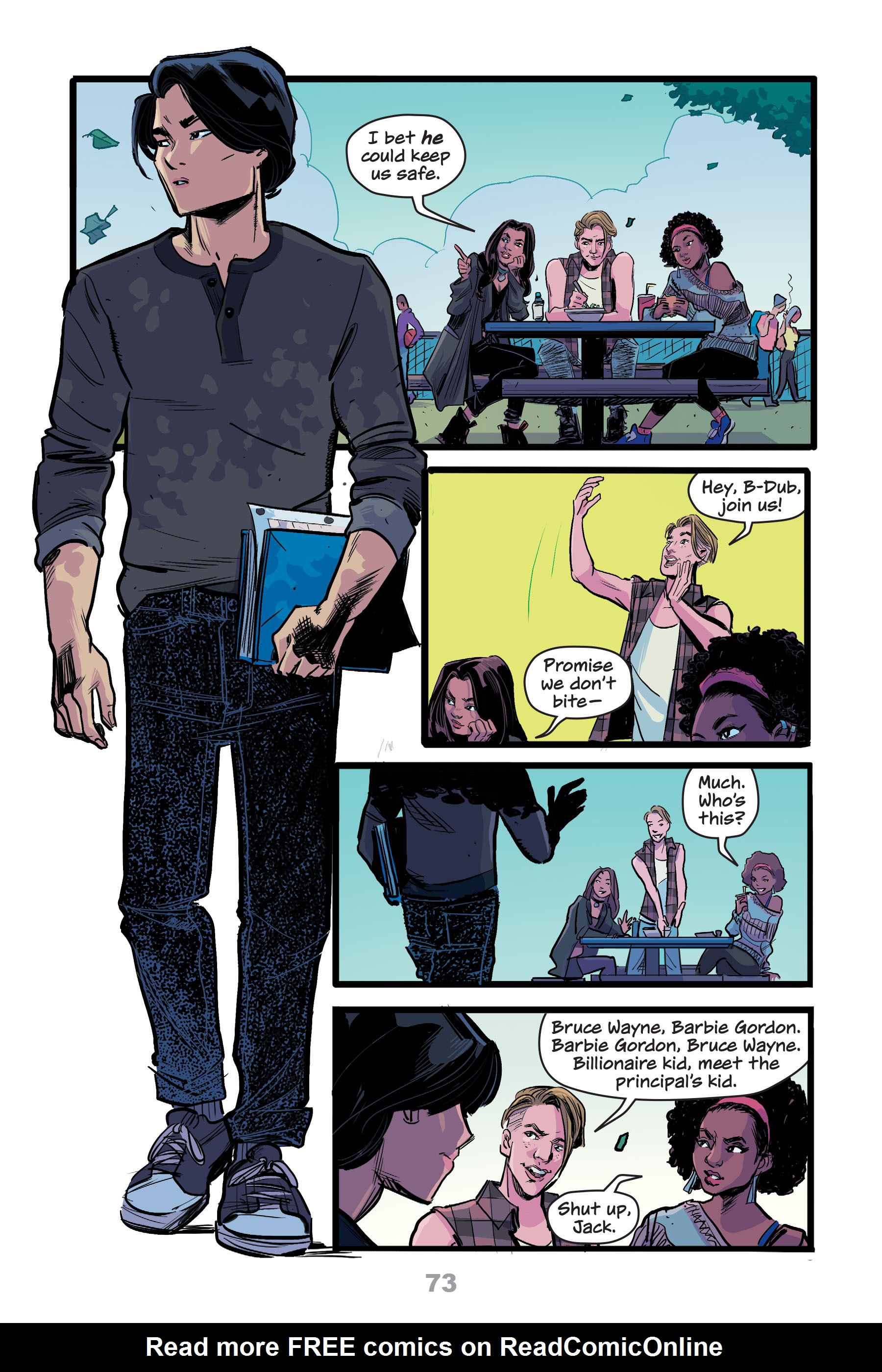 Read online Gotham High comic -  Issue # TPB (Part 1) - 70