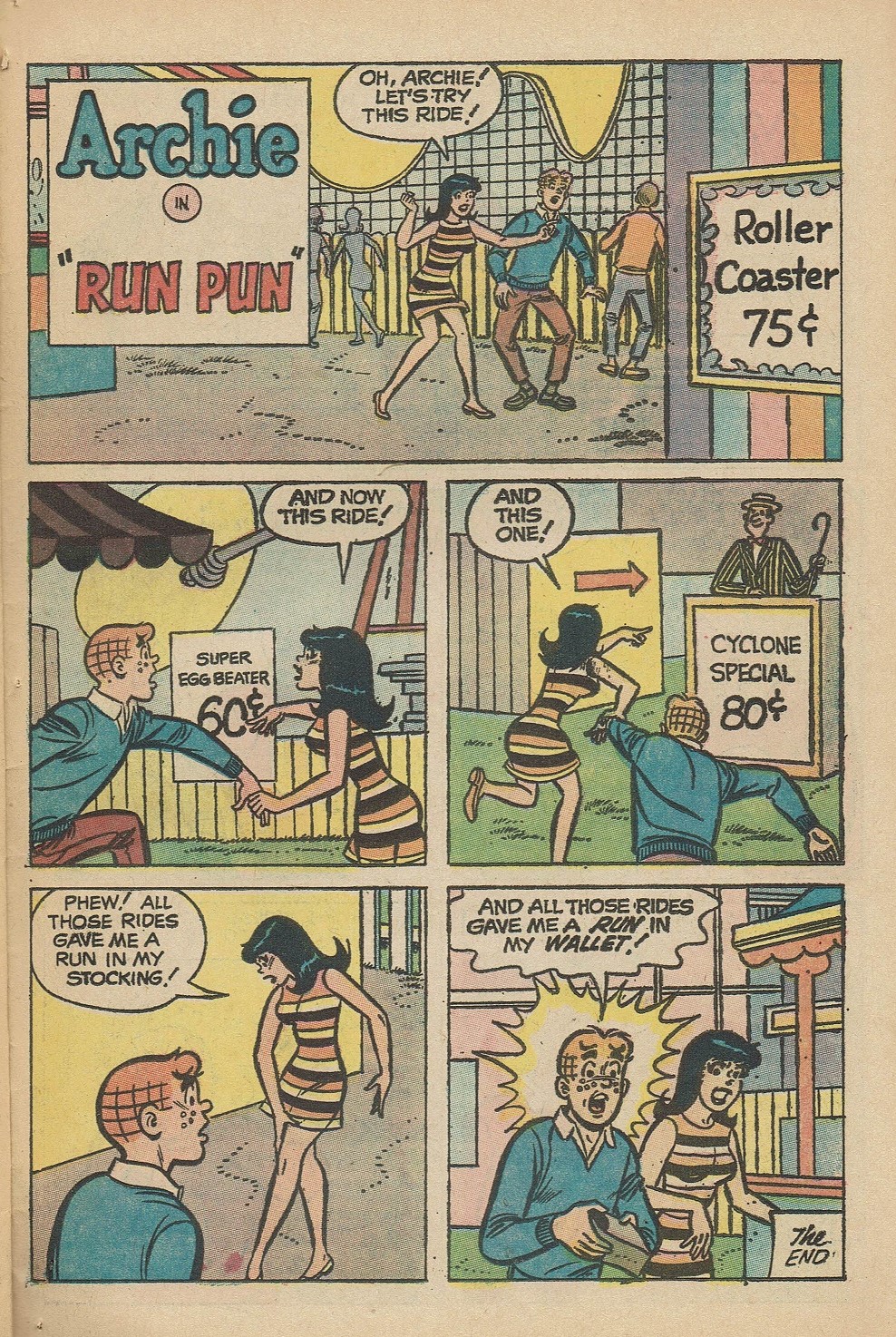 Read online Archie's TV Laugh-Out comic -  Issue #10 - 35