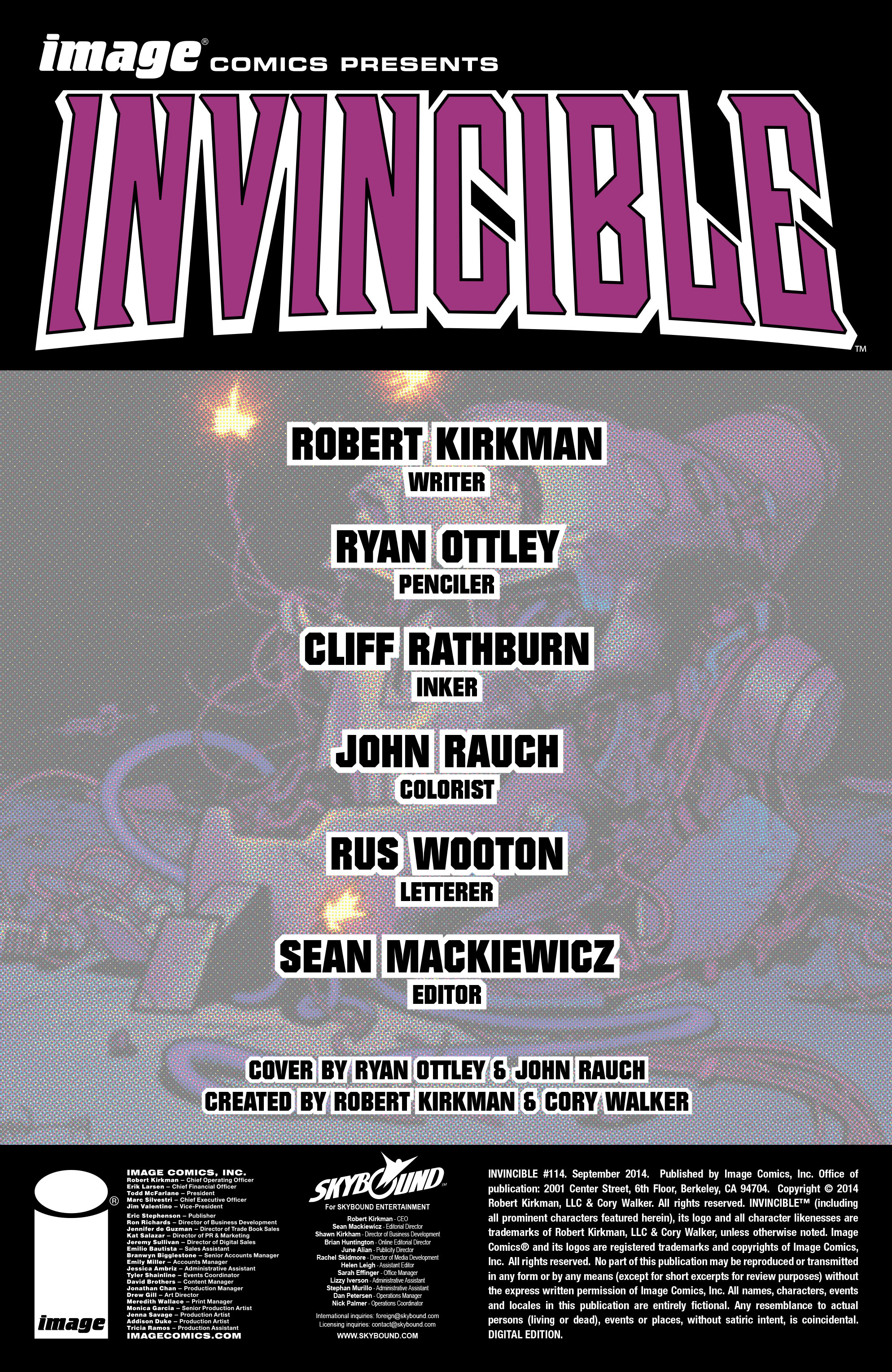 Read online Invincible comic -  Issue #114 - 2