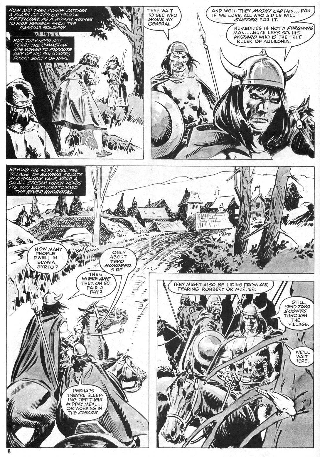 Read online The Savage Sword Of Conan comic -  Issue #52 - 8