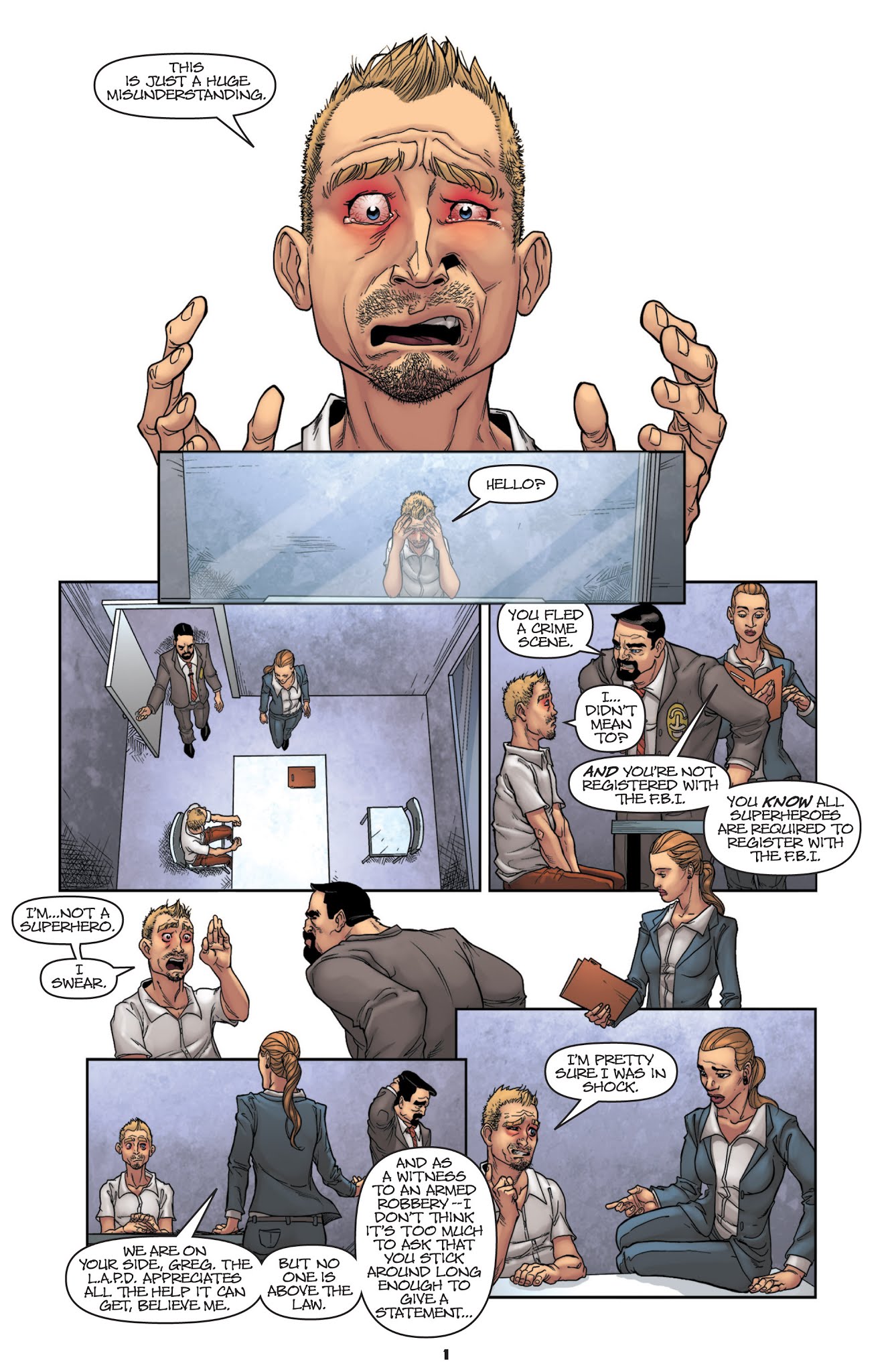 Read online Indestructible comic -  Issue #2 - 4