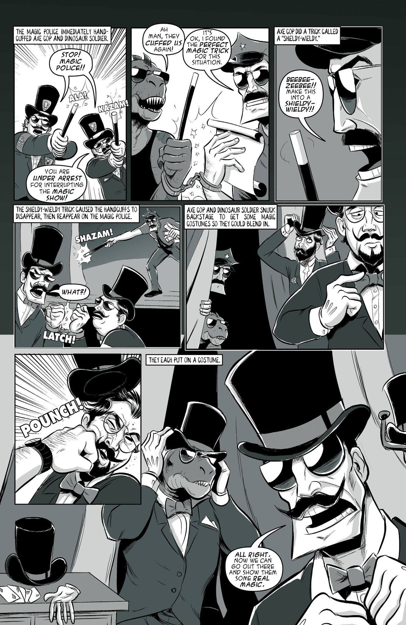 Read online Axe Cop comic -  Issue # TPB 3 - 99