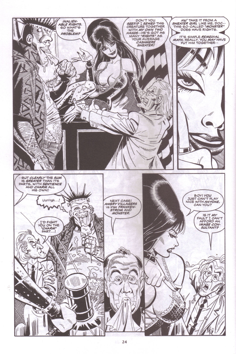 Read online Elvira, Mistress of the Dark comic -  Issue #91 - 21