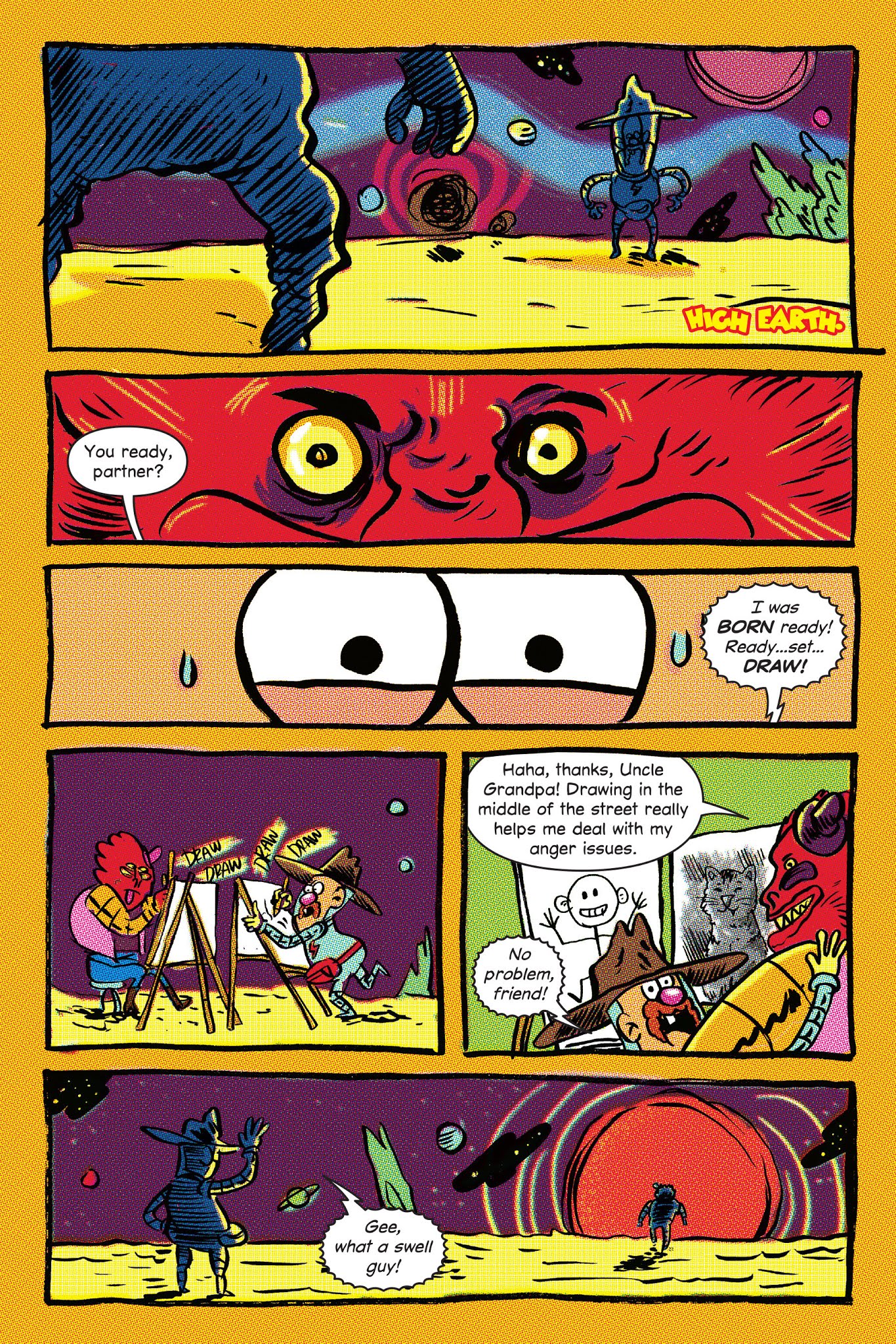 Read online Uncle Grandpa and the Time Casserole comic -  Issue # TPB - 32