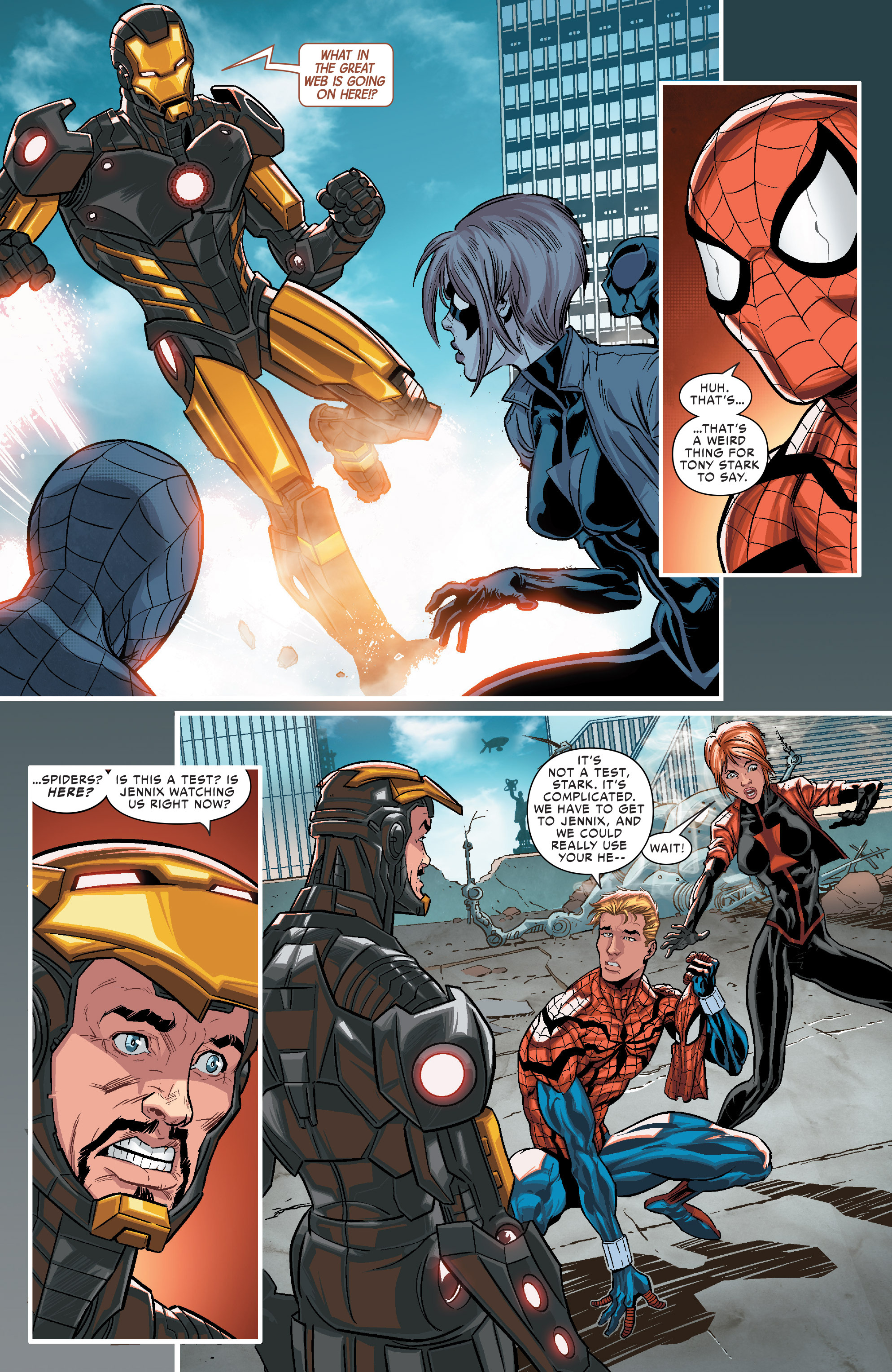 Read online Scarlet Spiders comic -  Issue #1 - 10