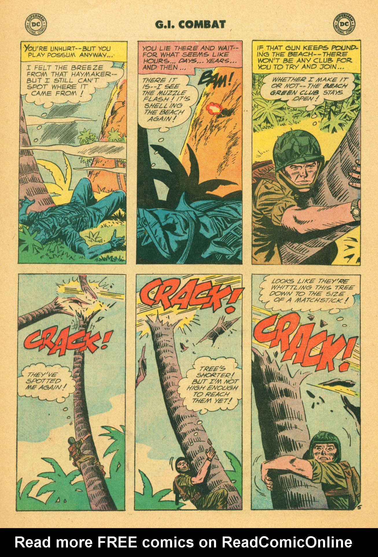 Read online G.I. Combat (1952) comic -  Issue #65 - 16