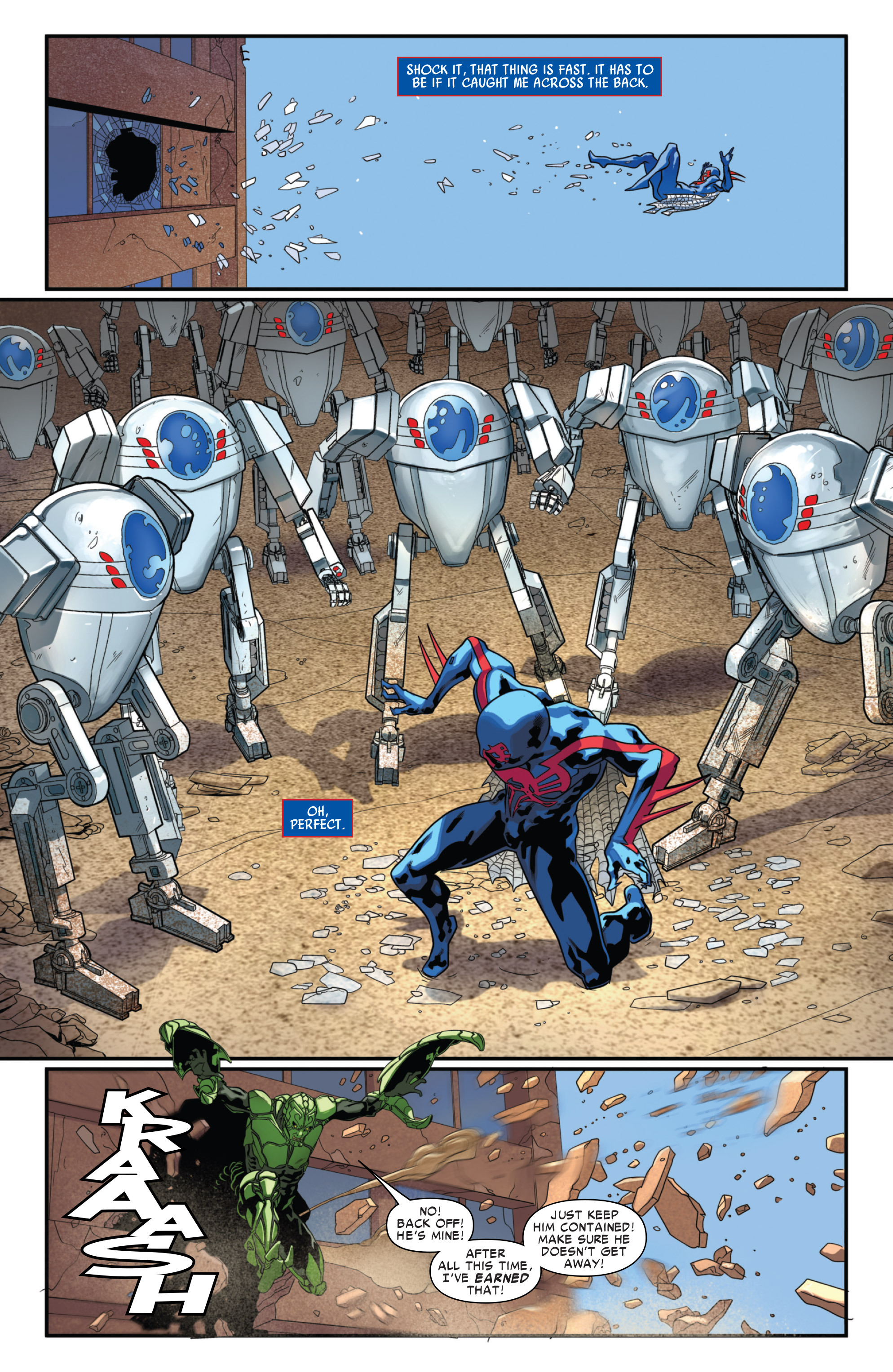 Read online Spider-Man 2099 (2014) comic -  Issue #4 - 5