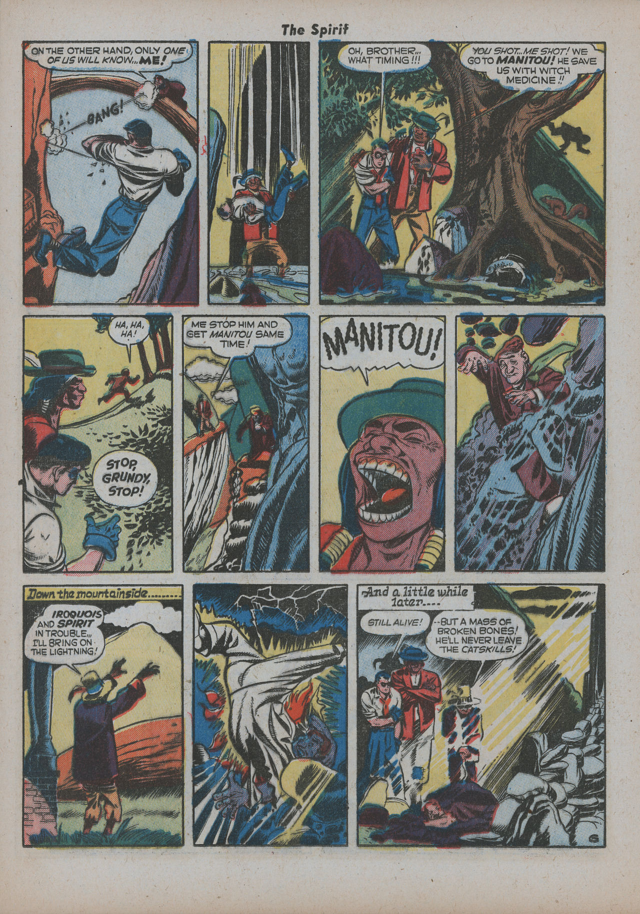 Read online The Spirit (1944) comic -  Issue #22 - 8
