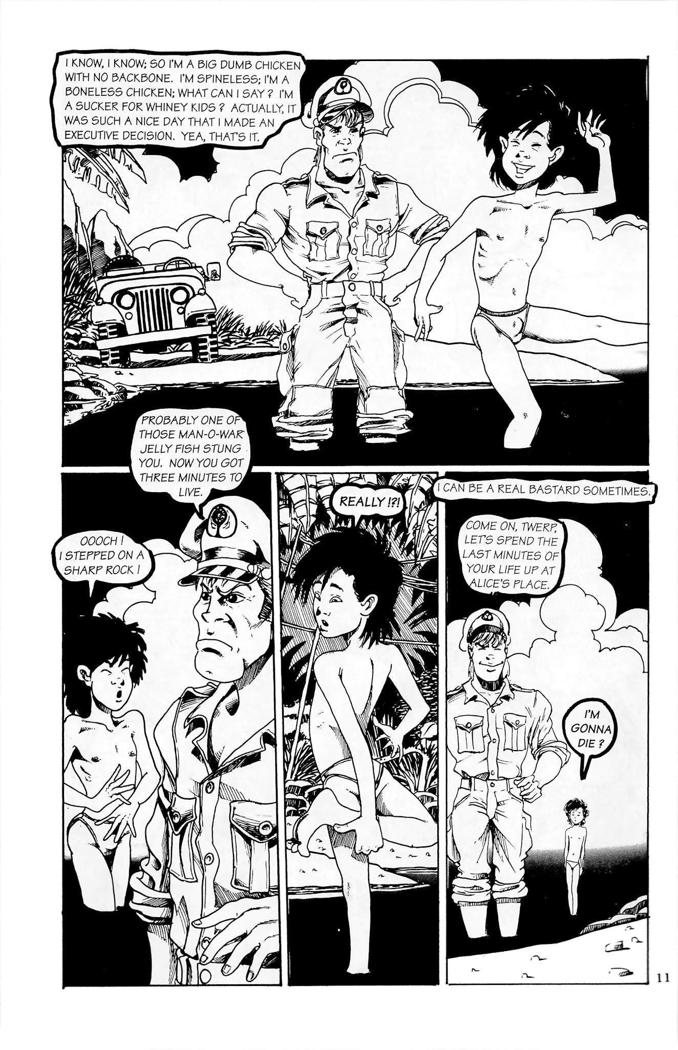 Read online China Sea (1991) comic -  Issue #1 - 13