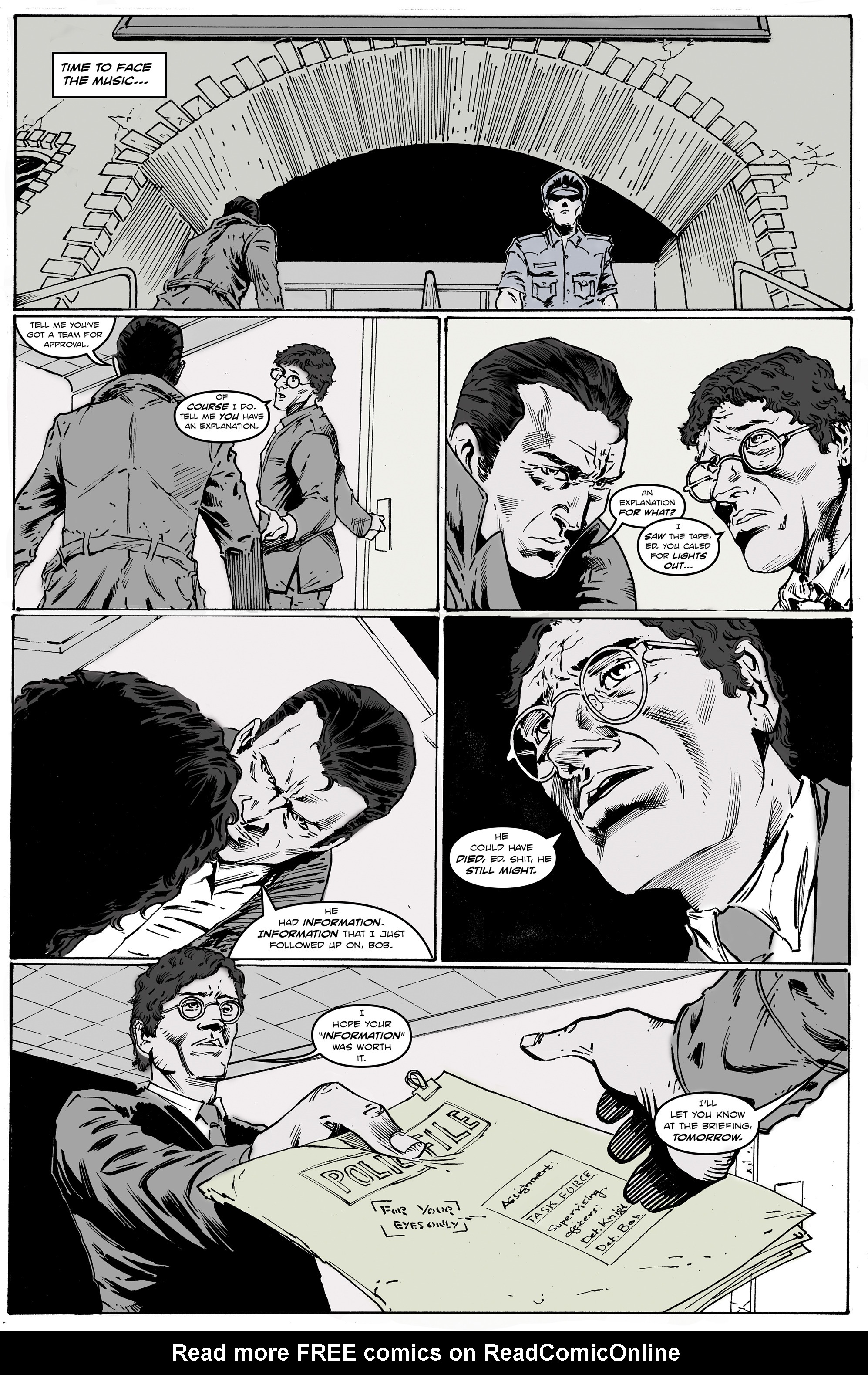 Read online Moros: A Hard Boiled Hero comic -  Issue #2 - 8