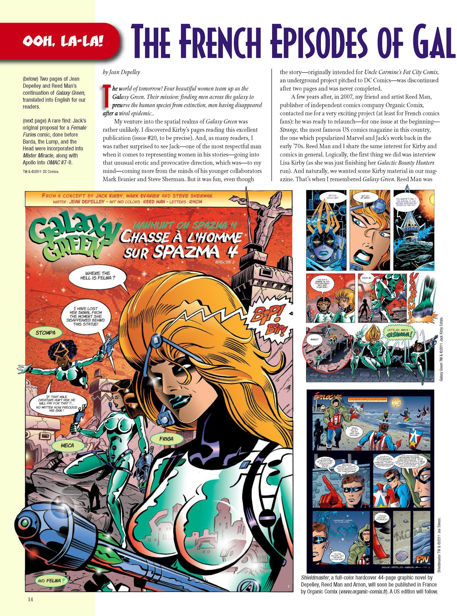 Read online The Jack Kirby Collector comic -  Issue #56 - 15