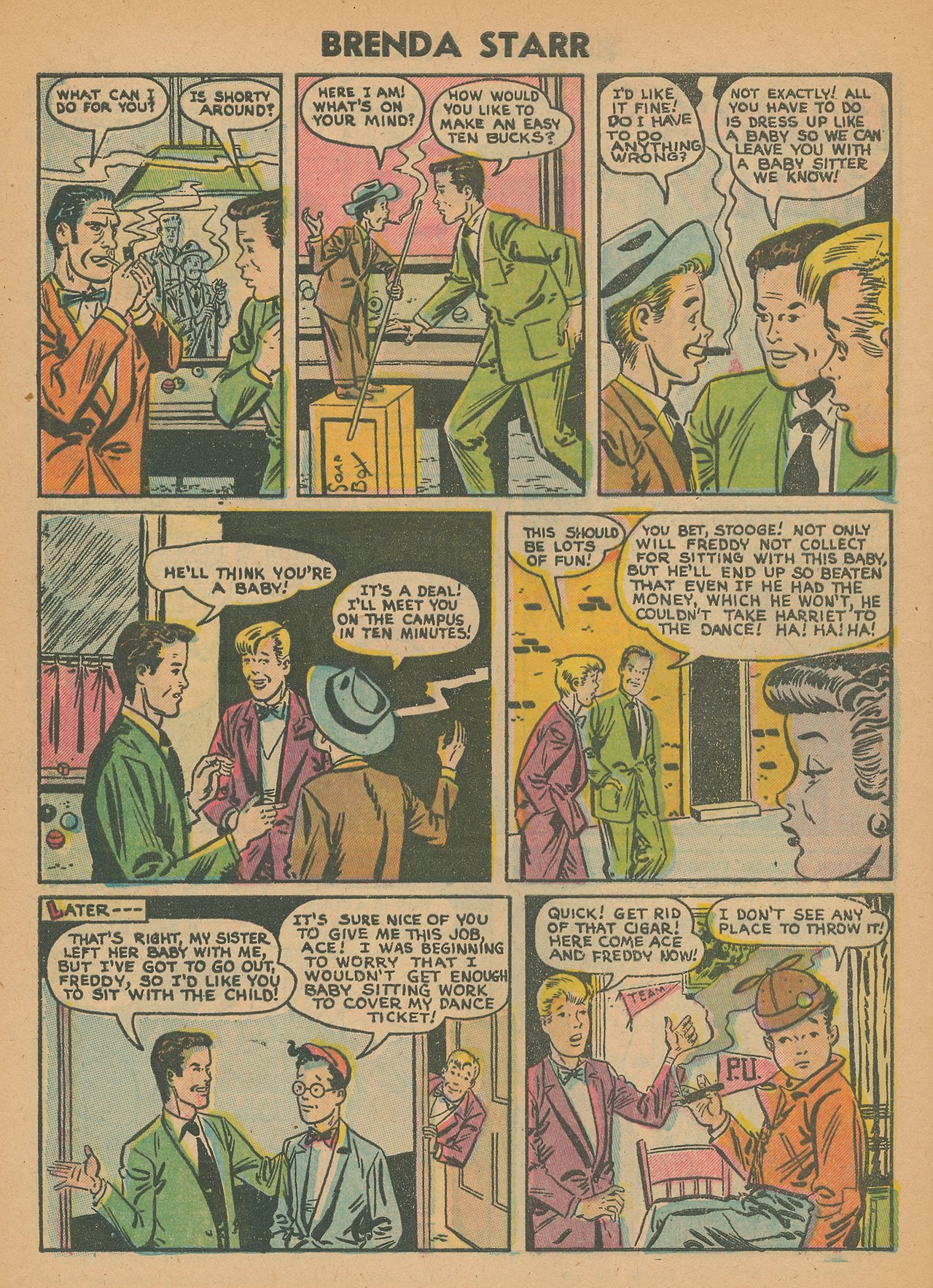 Read online Brenda Starr (1948) comic -  Issue #15 - 32