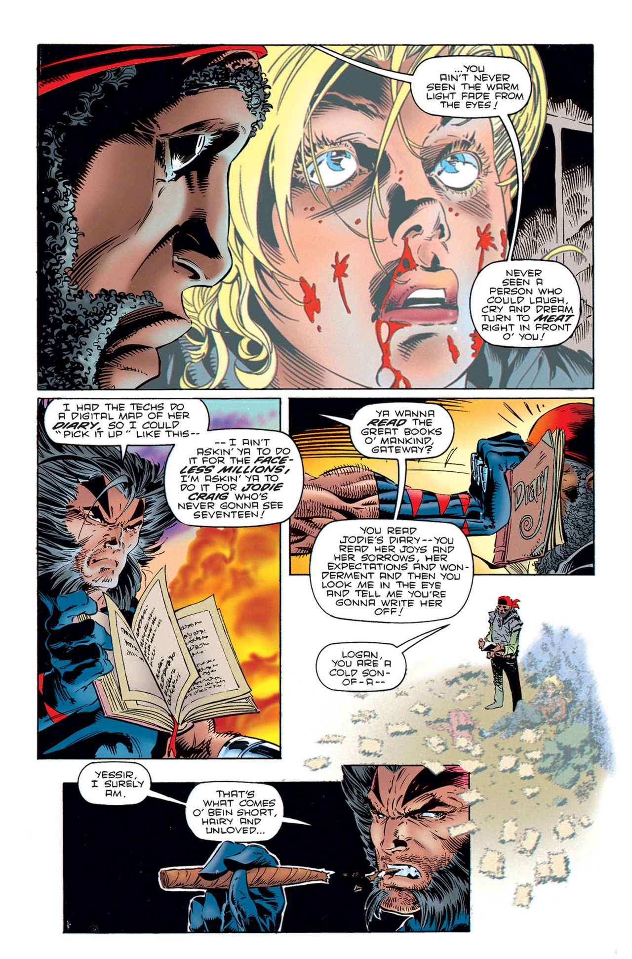 Read online Weapon X (1995) comic -  Issue #4 - 4