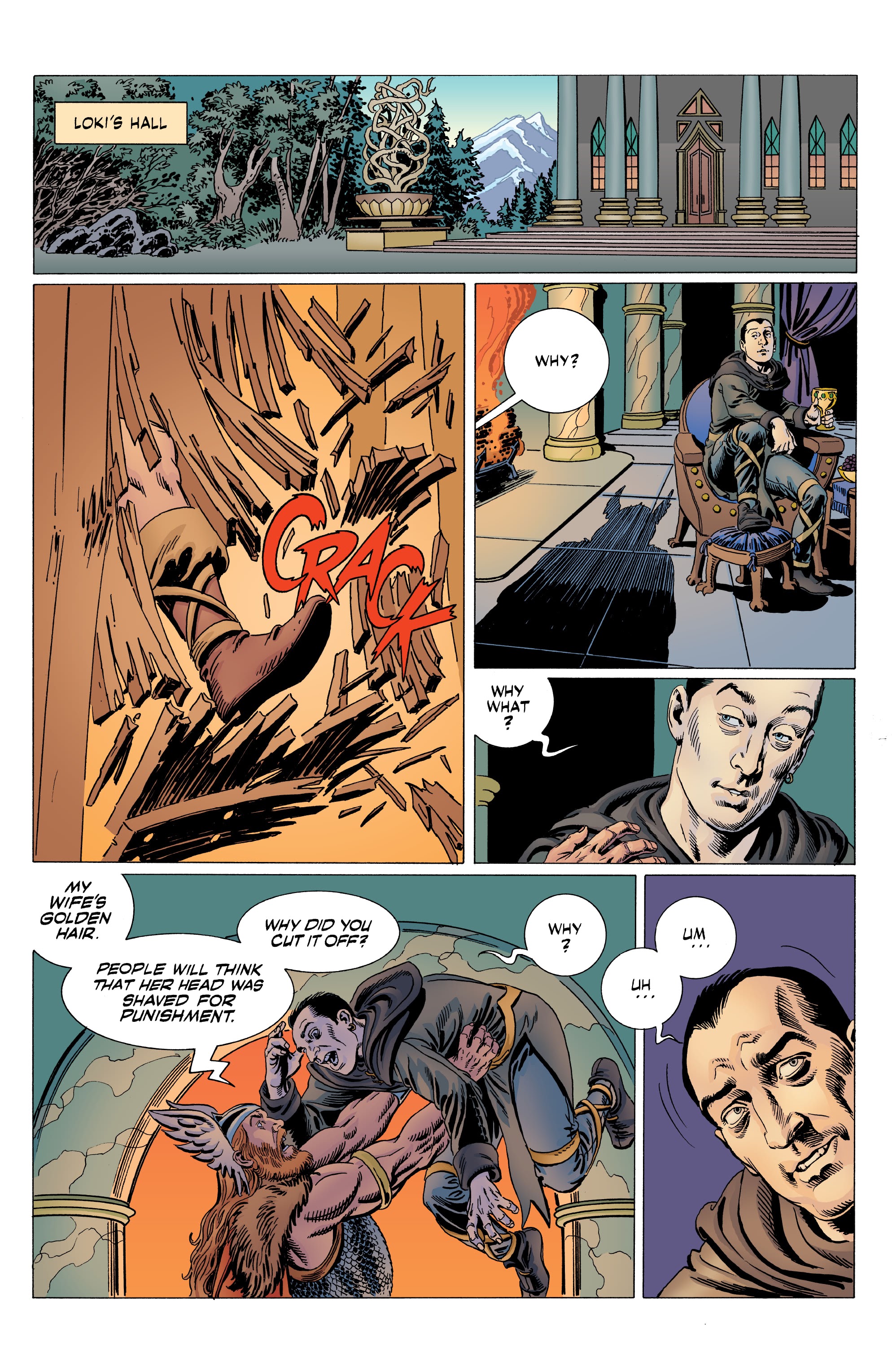 Read online Norse Mythology comic -  Issue #1 - 16