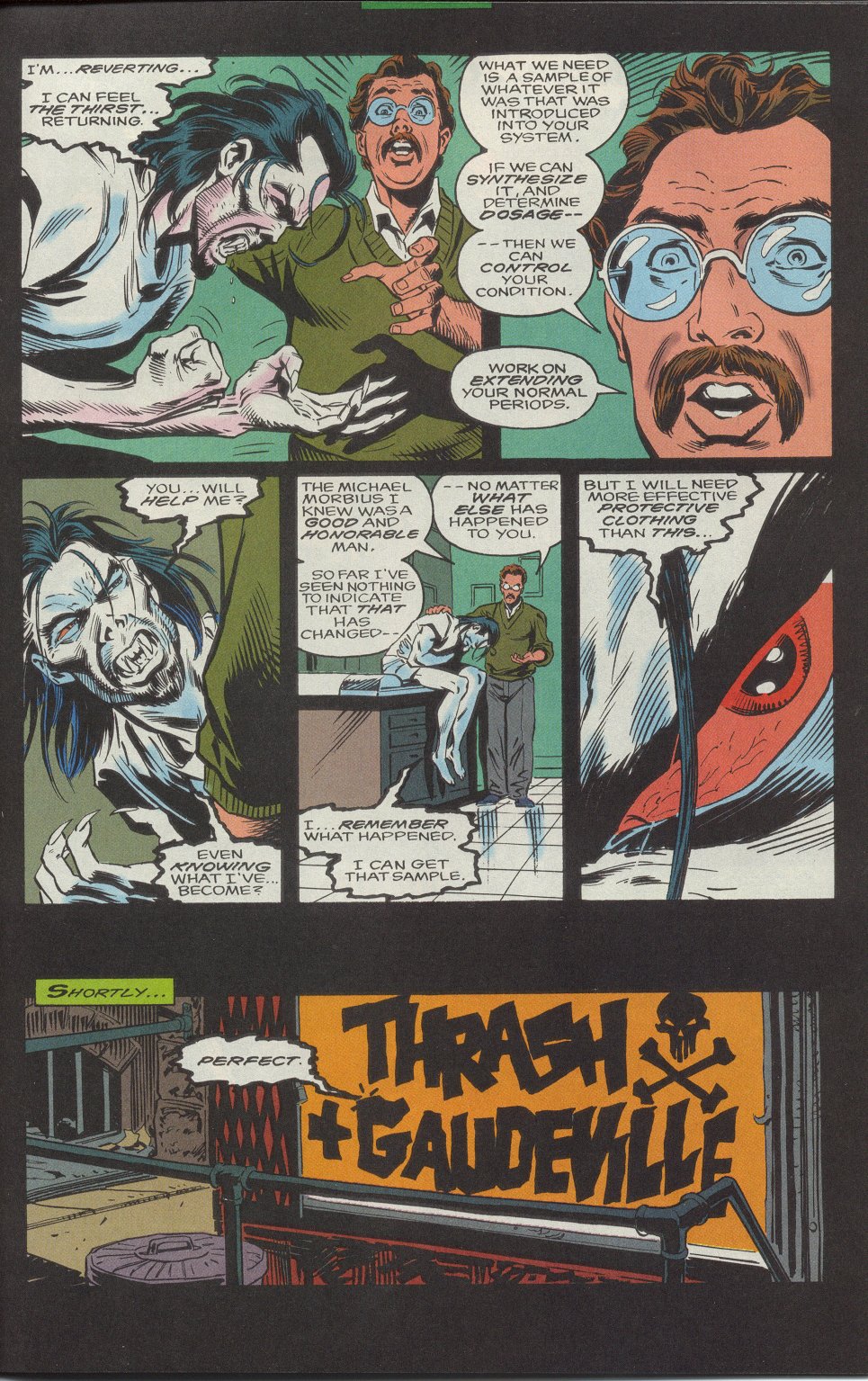 Read online Morbius: The Living Vampire (1992) comic -  Issue #1 - 25