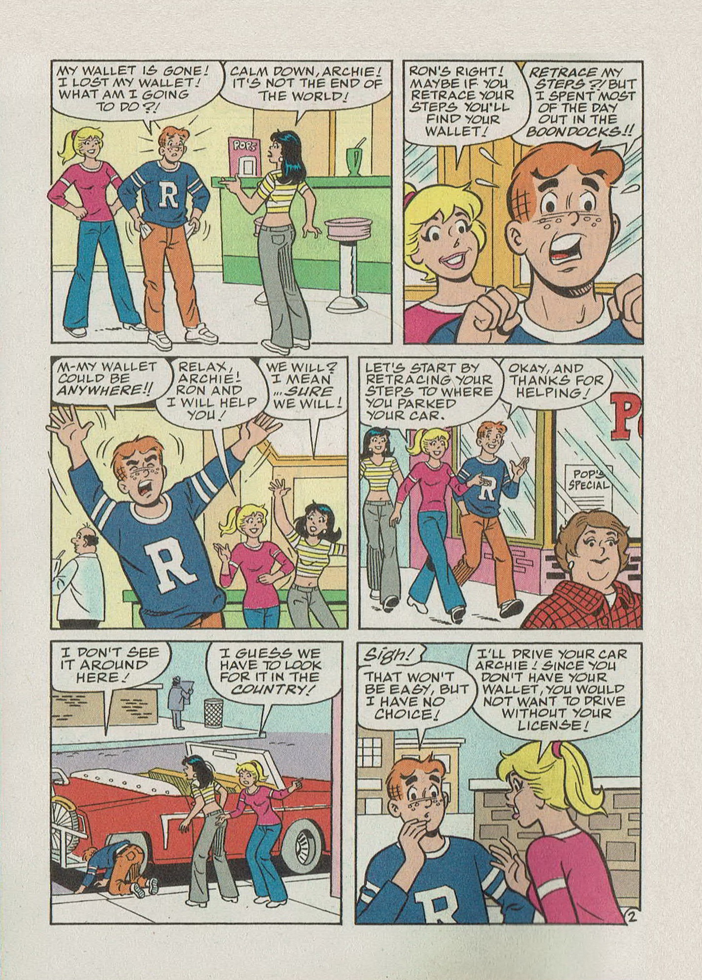 Read online Betty and Veronica Digest Magazine comic -  Issue #165 - 4