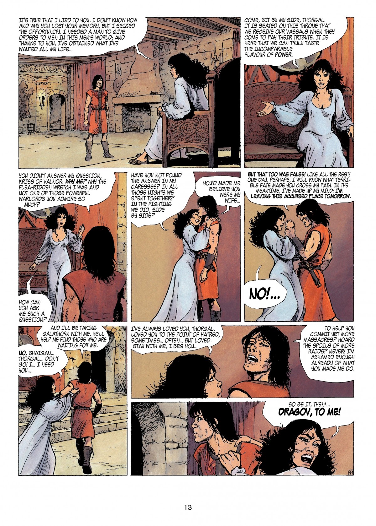 Read online Thorgal comic -  Issue #14 - 13