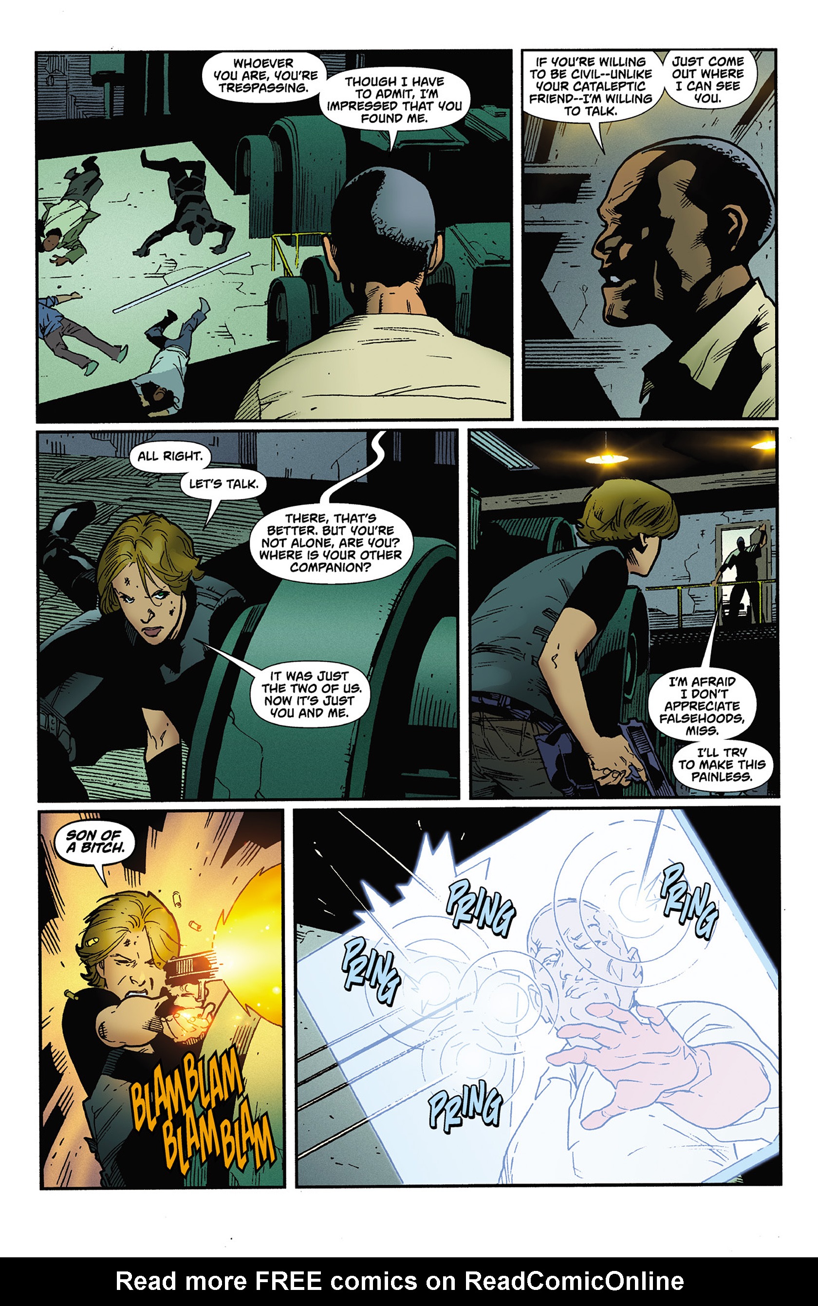 Read online Bloodhound: Crowbar Medicine comic -  Issue #5 - 9