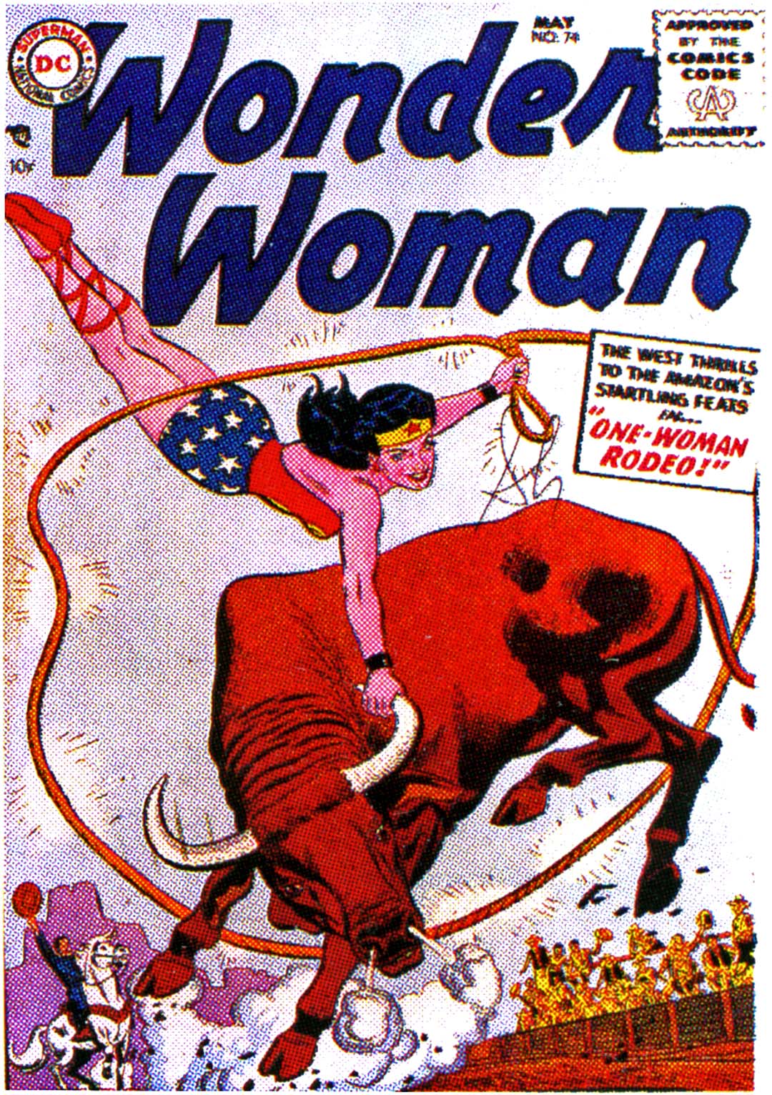 Read online Wonder Woman (1942) comic -  Issue #74 - 1