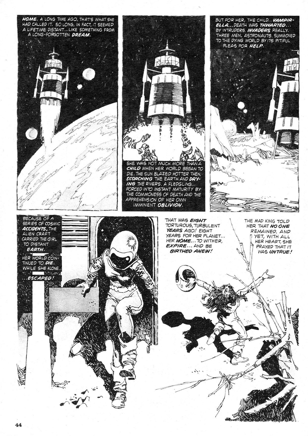 Read online Vampirella (1969) comic -  Issue #87 - 44