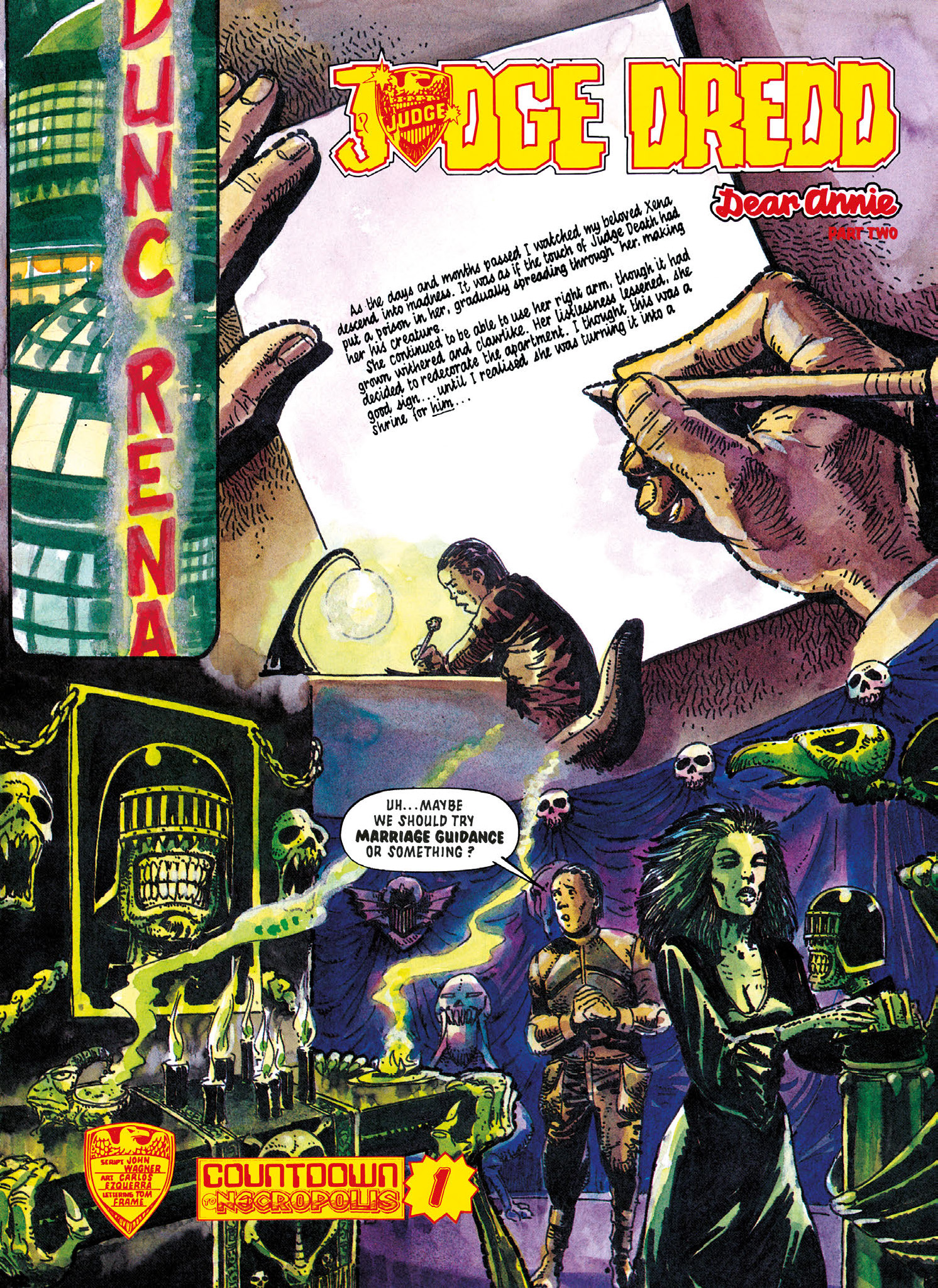 Read online Essential Judge Dredd: Necropolis comic -  Issue # TPB (Part 1) - 34
