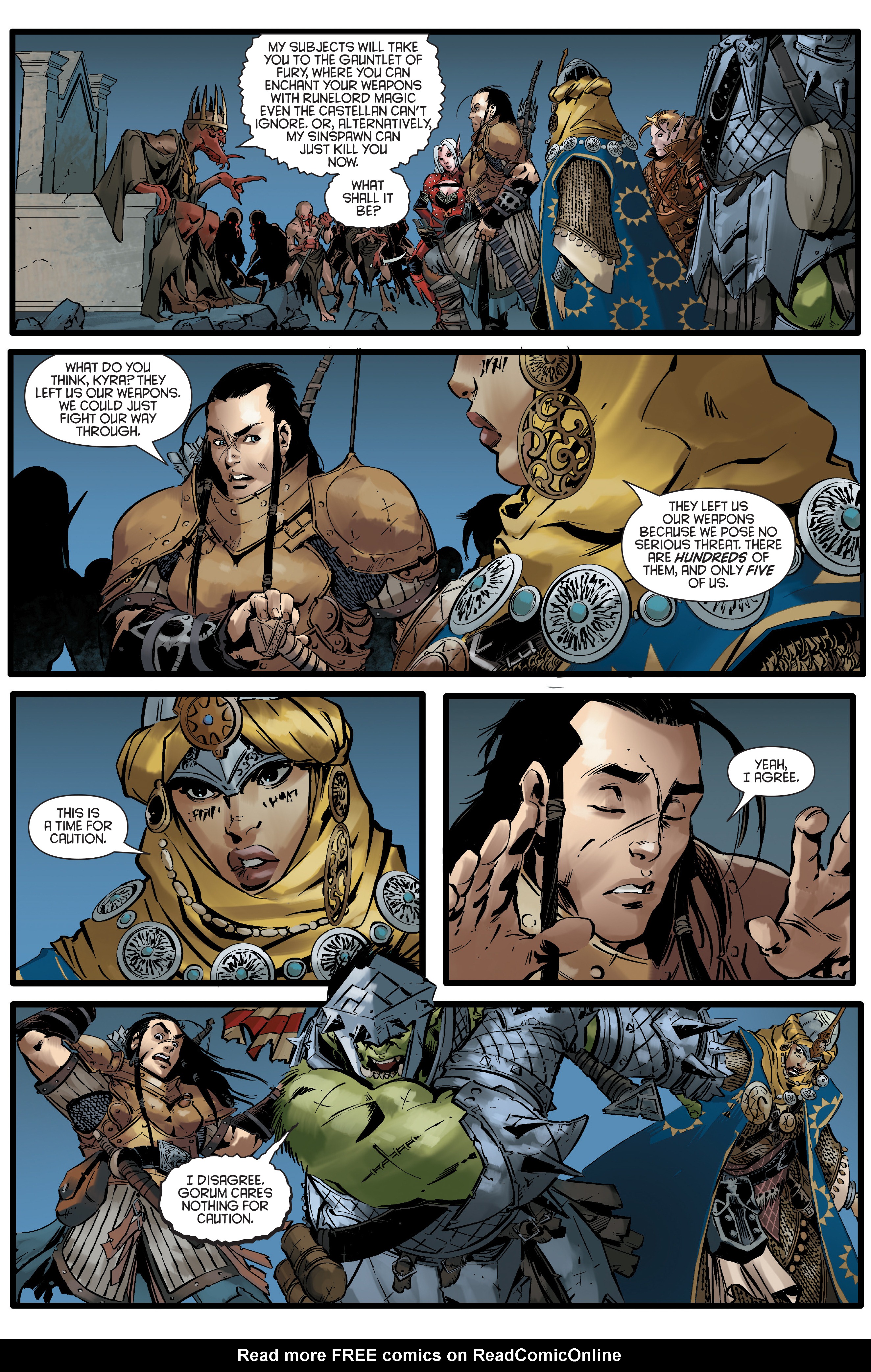 Read online Pathfinder: Hollow Mountain comic -  Issue #4 - 24