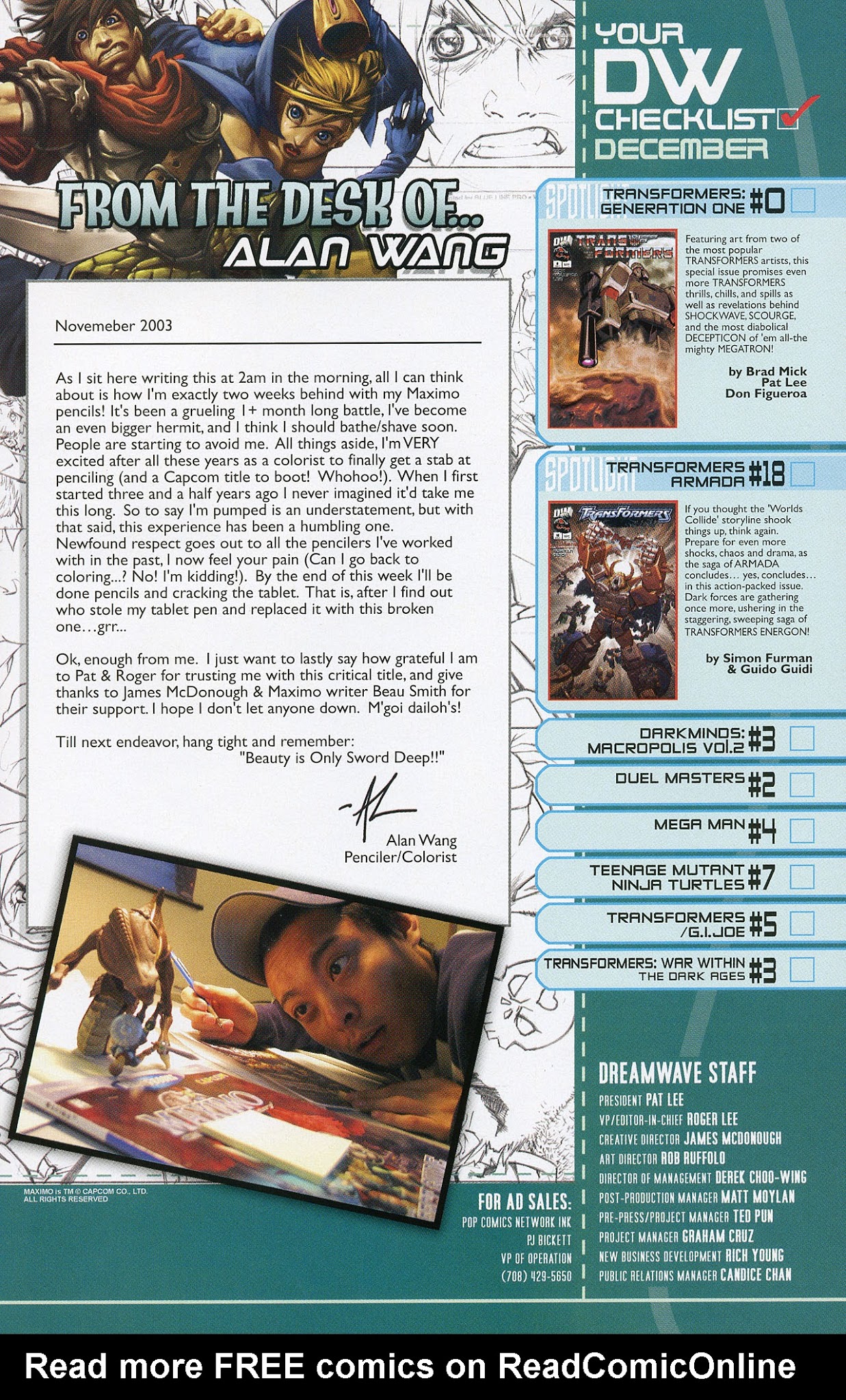 Read online Transformers: Generation 1 (2004) comic -  Issue #0 - 20