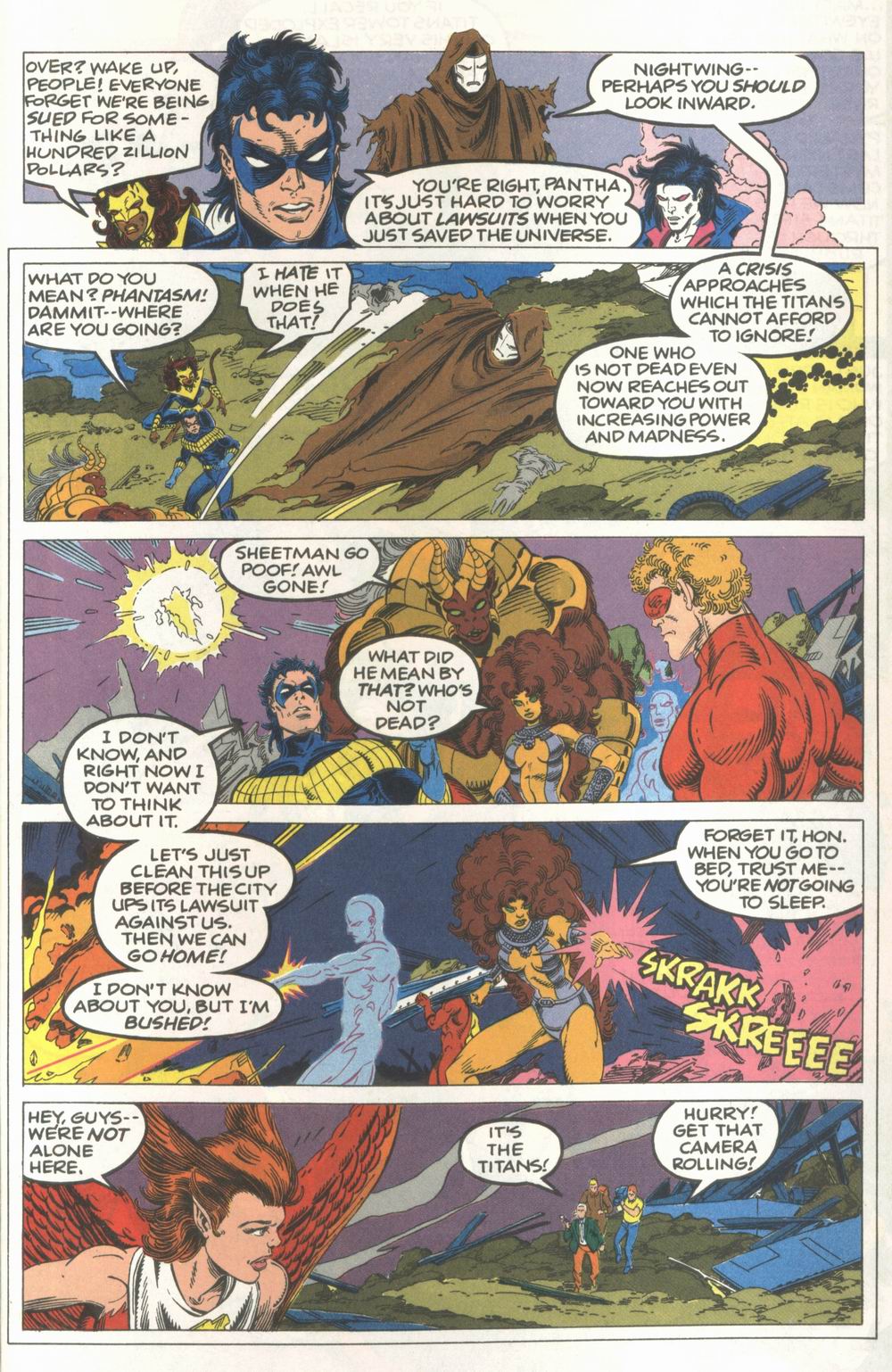 Read online Titans Sell-Out Special comic -  Issue # Full - 4