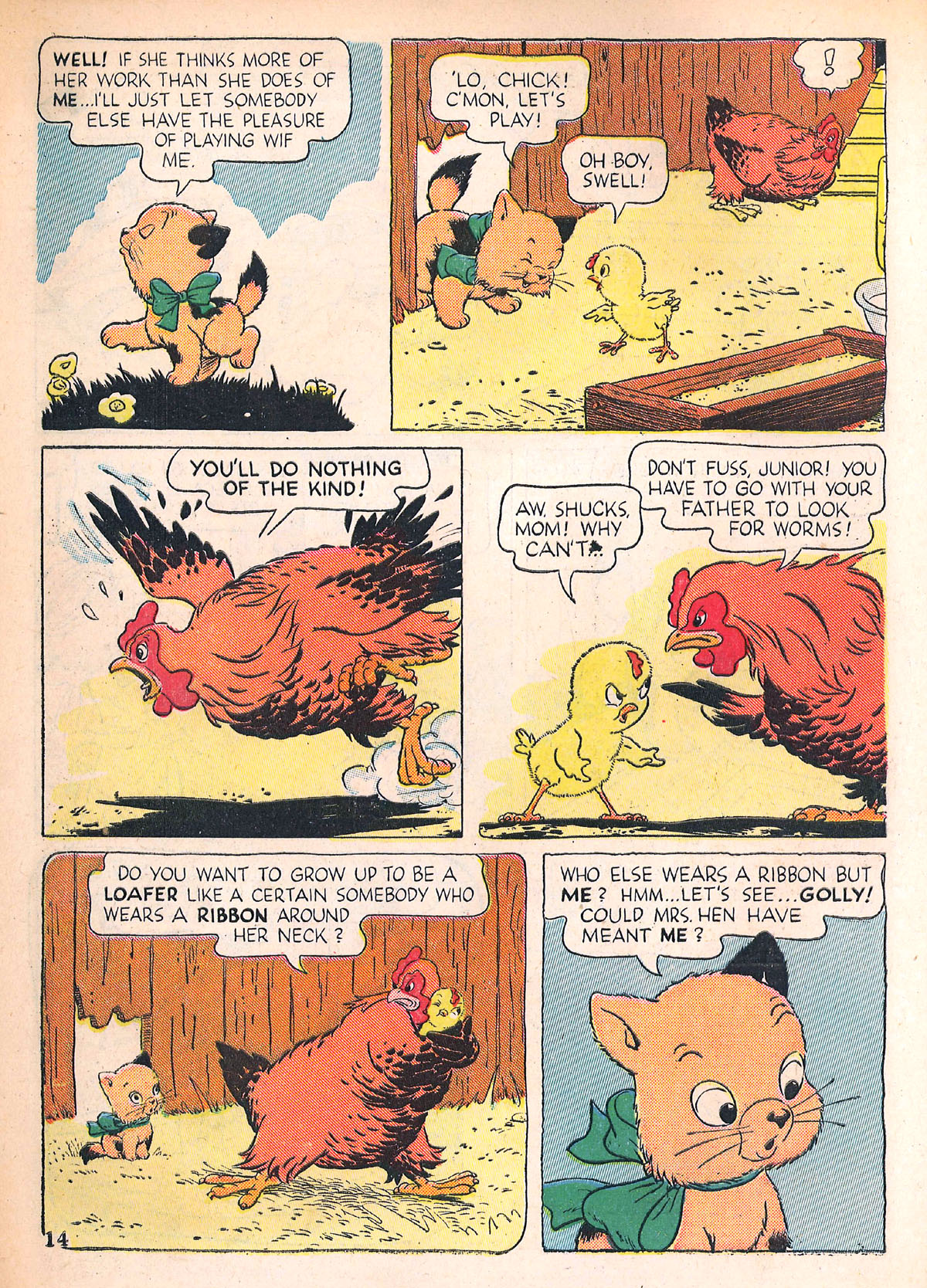 Read online Animal Comics comic -  Issue #4 - 17