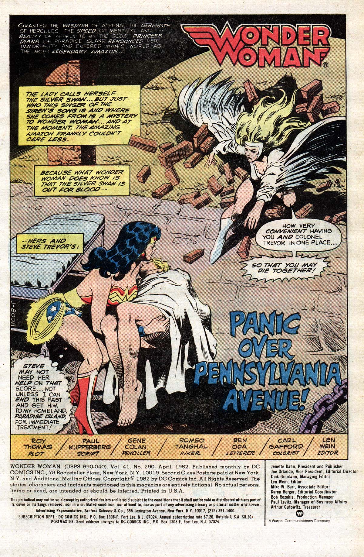 Read online Wonder Woman (1942) comic -  Issue #290 - 2