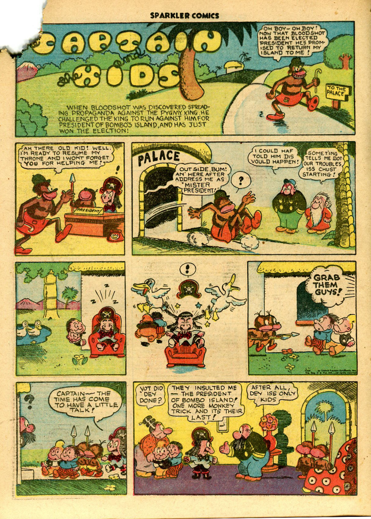 Read online Sparkler Comics comic -  Issue #6 - 37