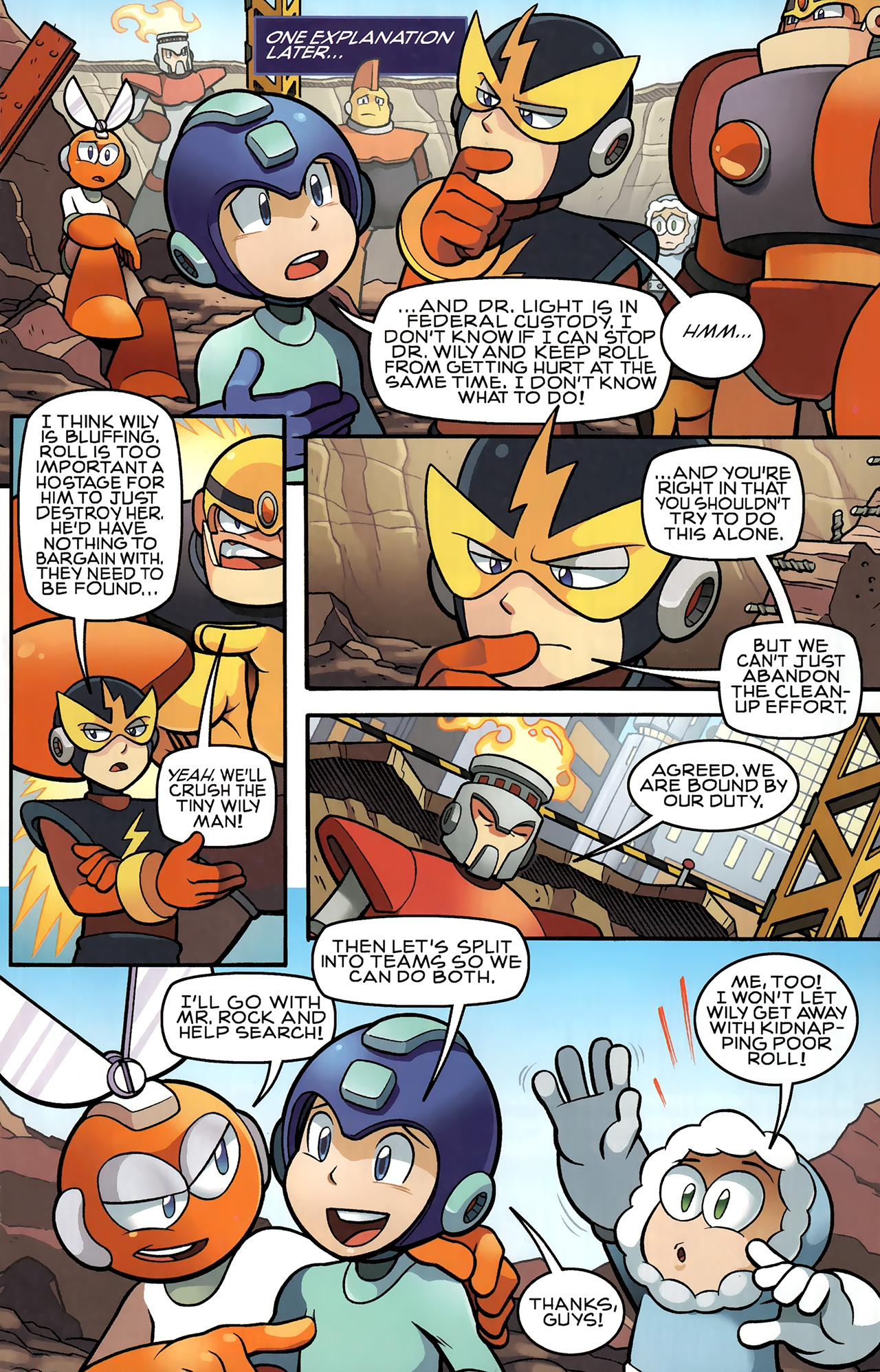 Read online Mega Man comic -  Issue #6 - 13