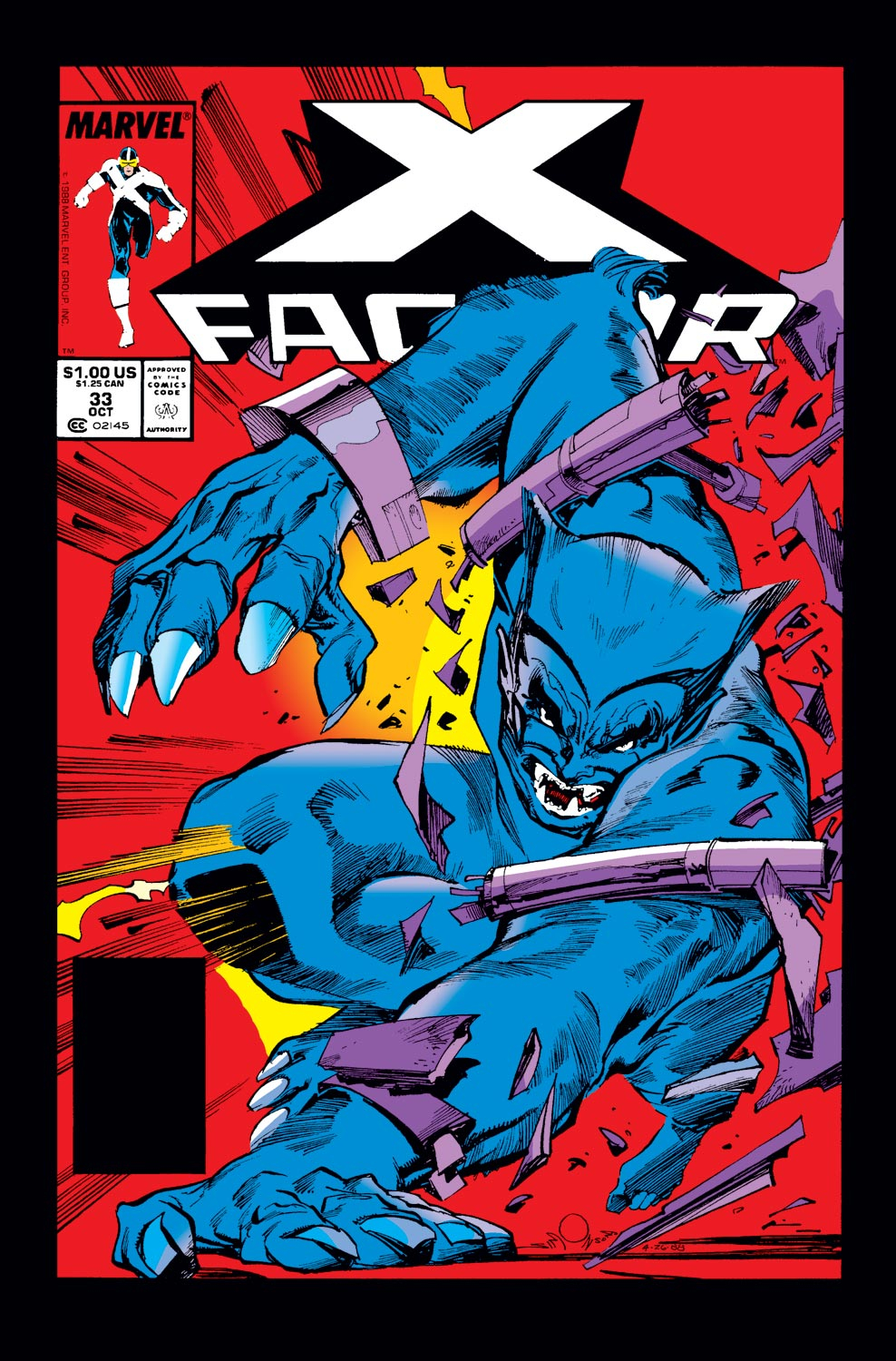 Read online X-Factor (1986) comic -  Issue #33 - 1