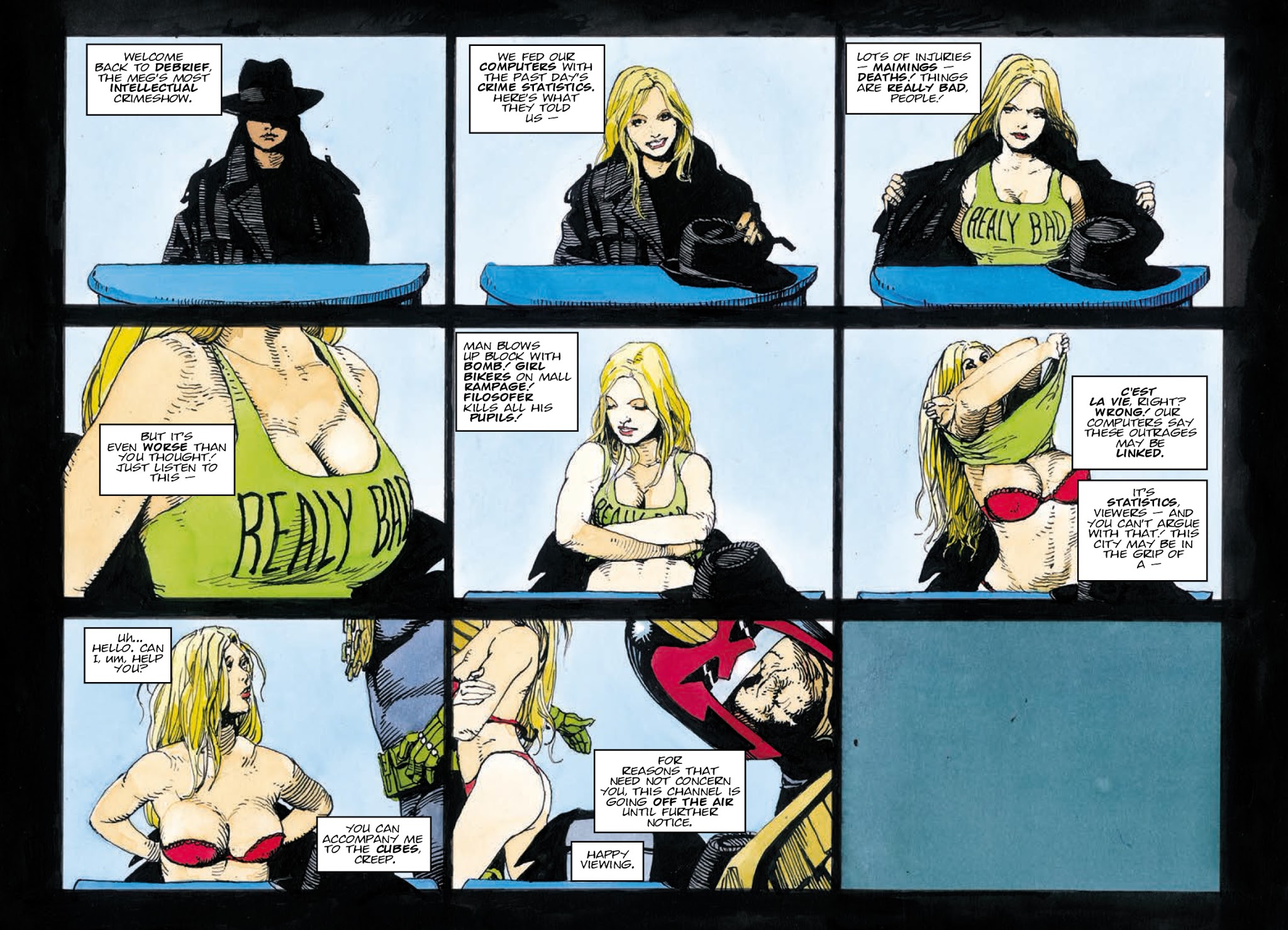 Read online Judge Anderson: The Psi Files comic -  Issue # TPB 4 - 239