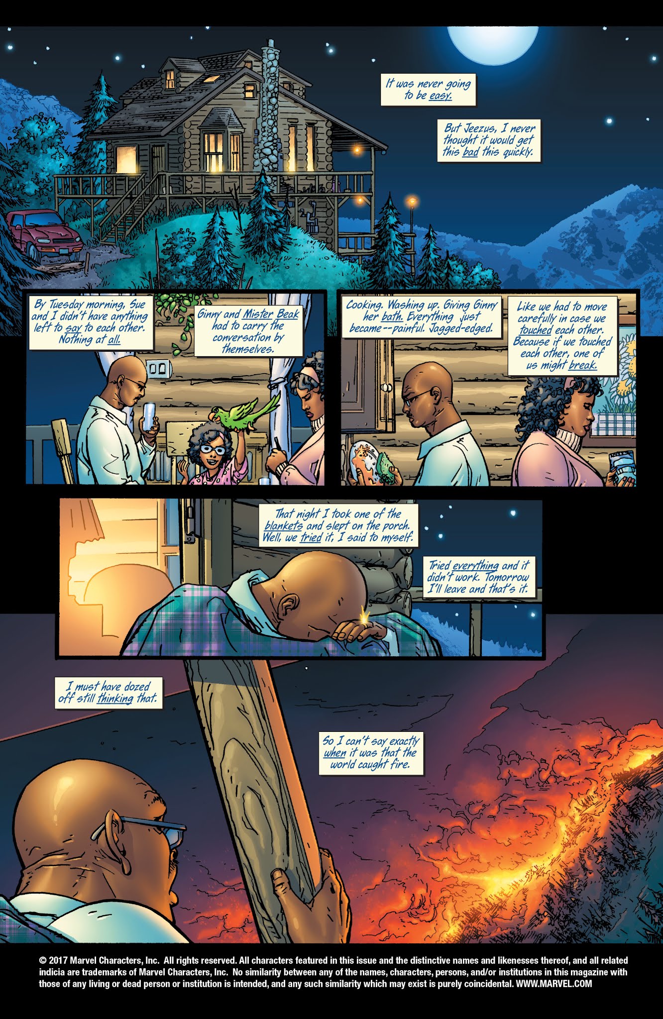 Read online Wolverine: Firebreak comic -  Issue # Full - 2