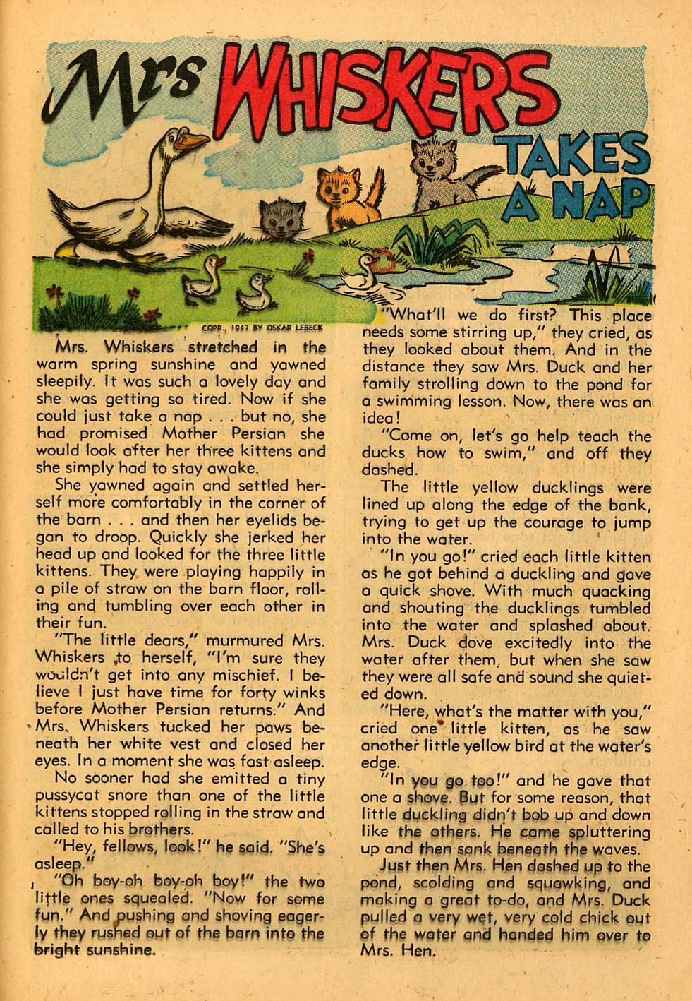 Read online Our Gang Comics comic -  Issue #35 - 35