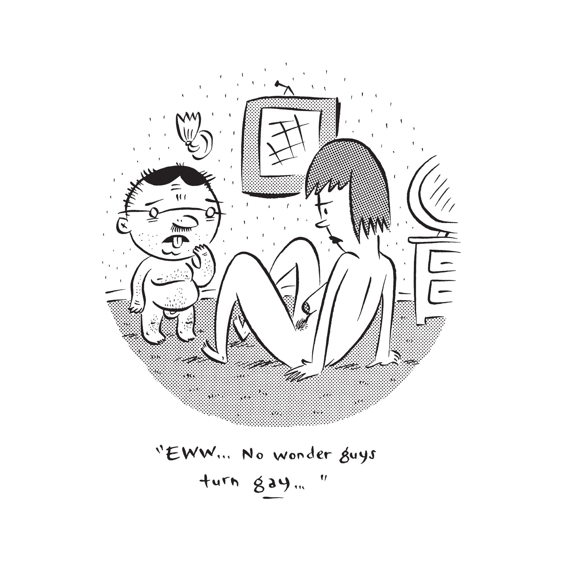 Read online Ho! The Morally Questionable Cartoons of Ivan Brunetti comic -  Issue # TPB - 51