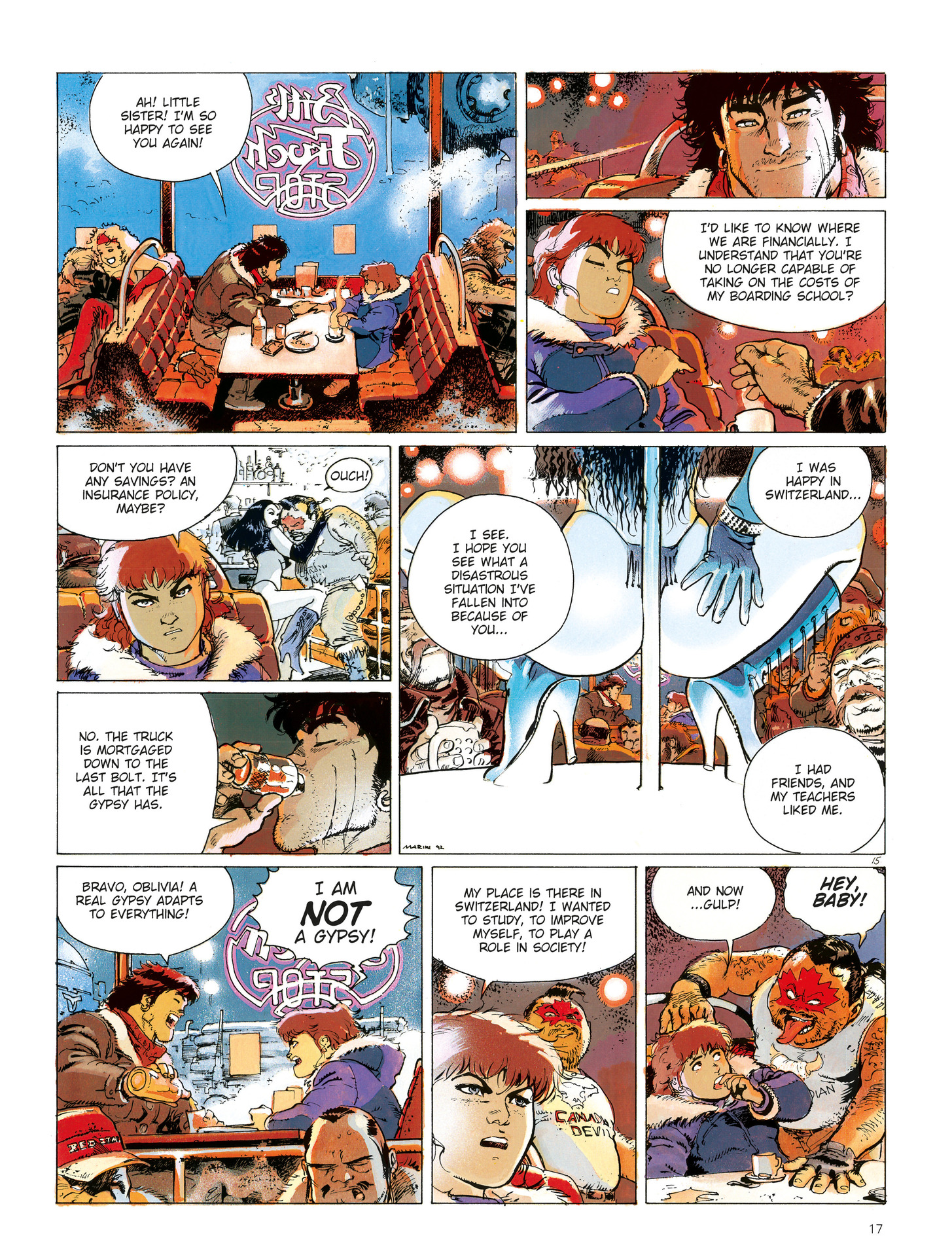 Read online Gipsy comic -  Issue #1 - 17