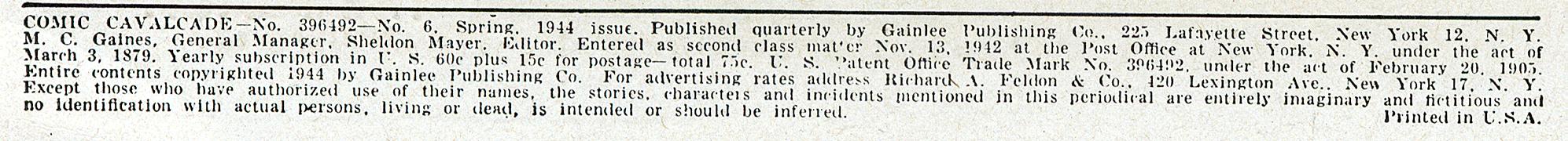 Read online Comic Cavalcade comic -  Issue #6 - 3