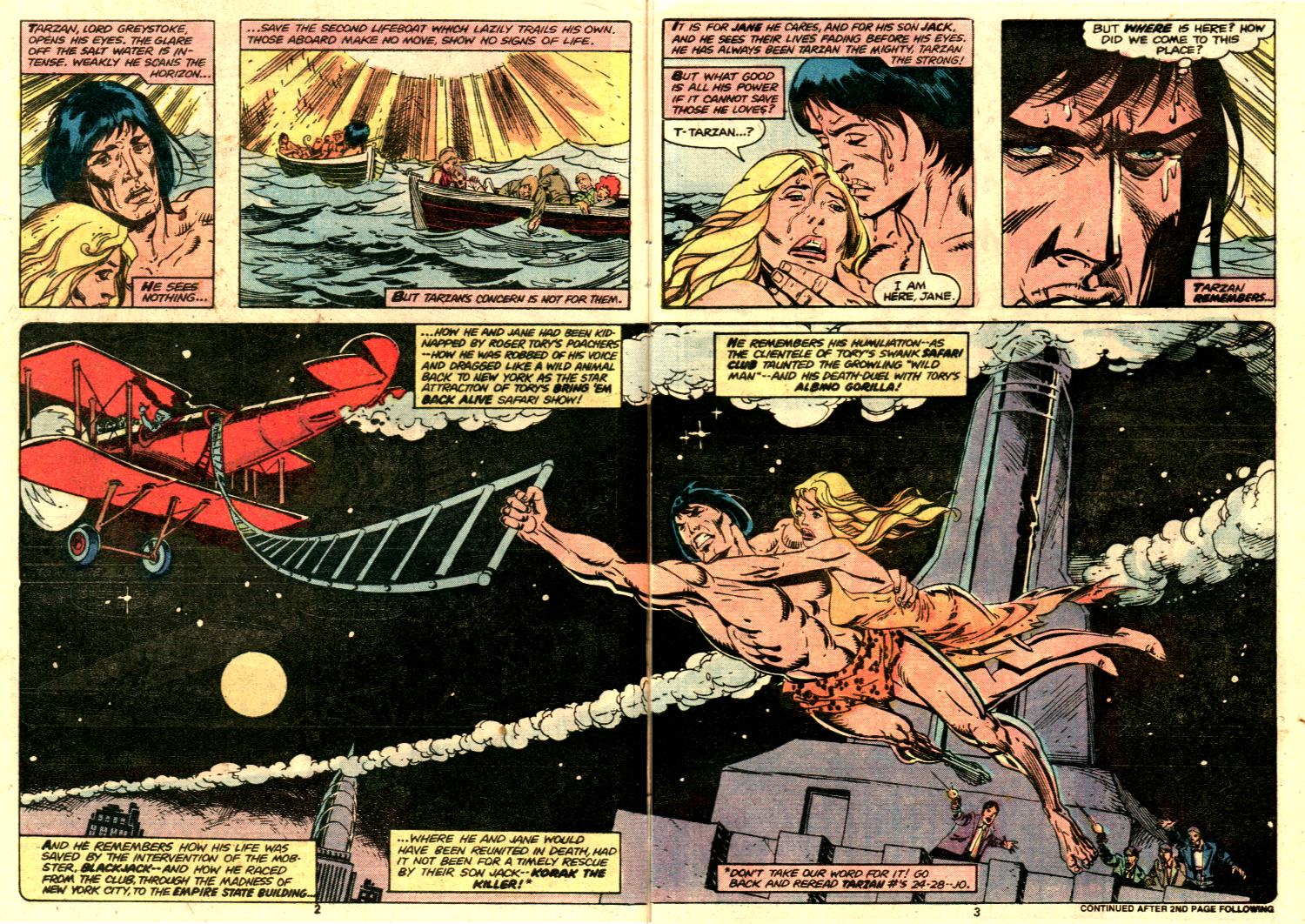 Read online Tarzan (1977) comic -  Issue #29 - 3